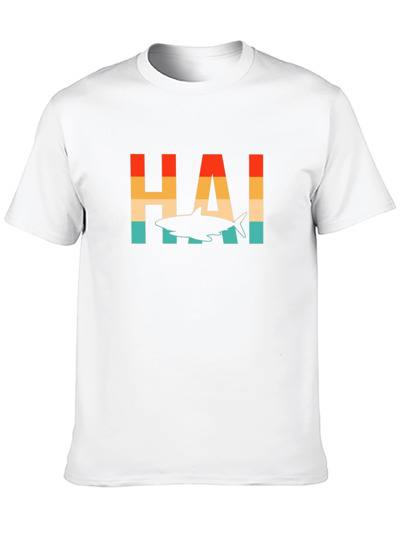 HAI Shark Retro Graphic Tee