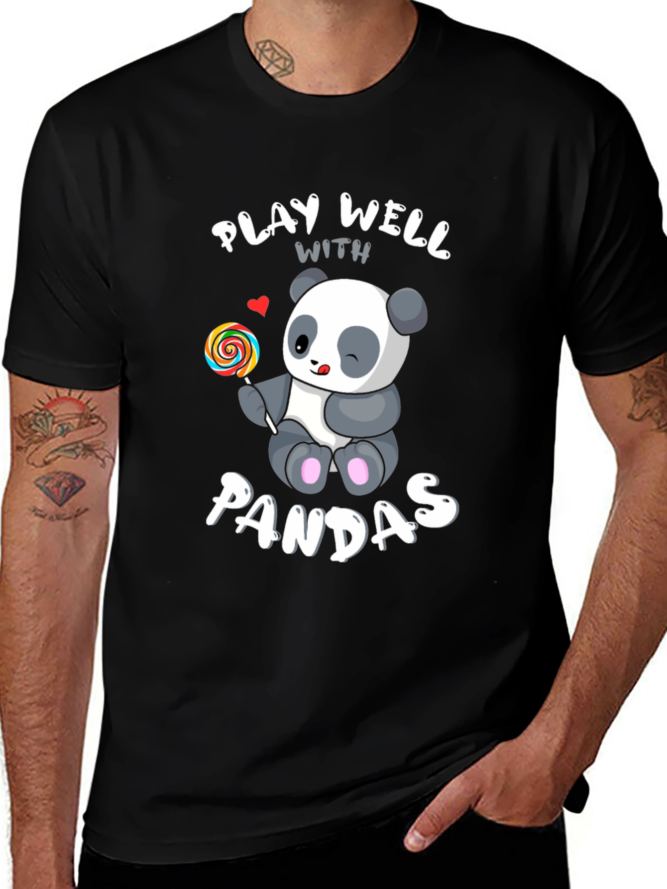 Play Well with Pandas Graphic Tee