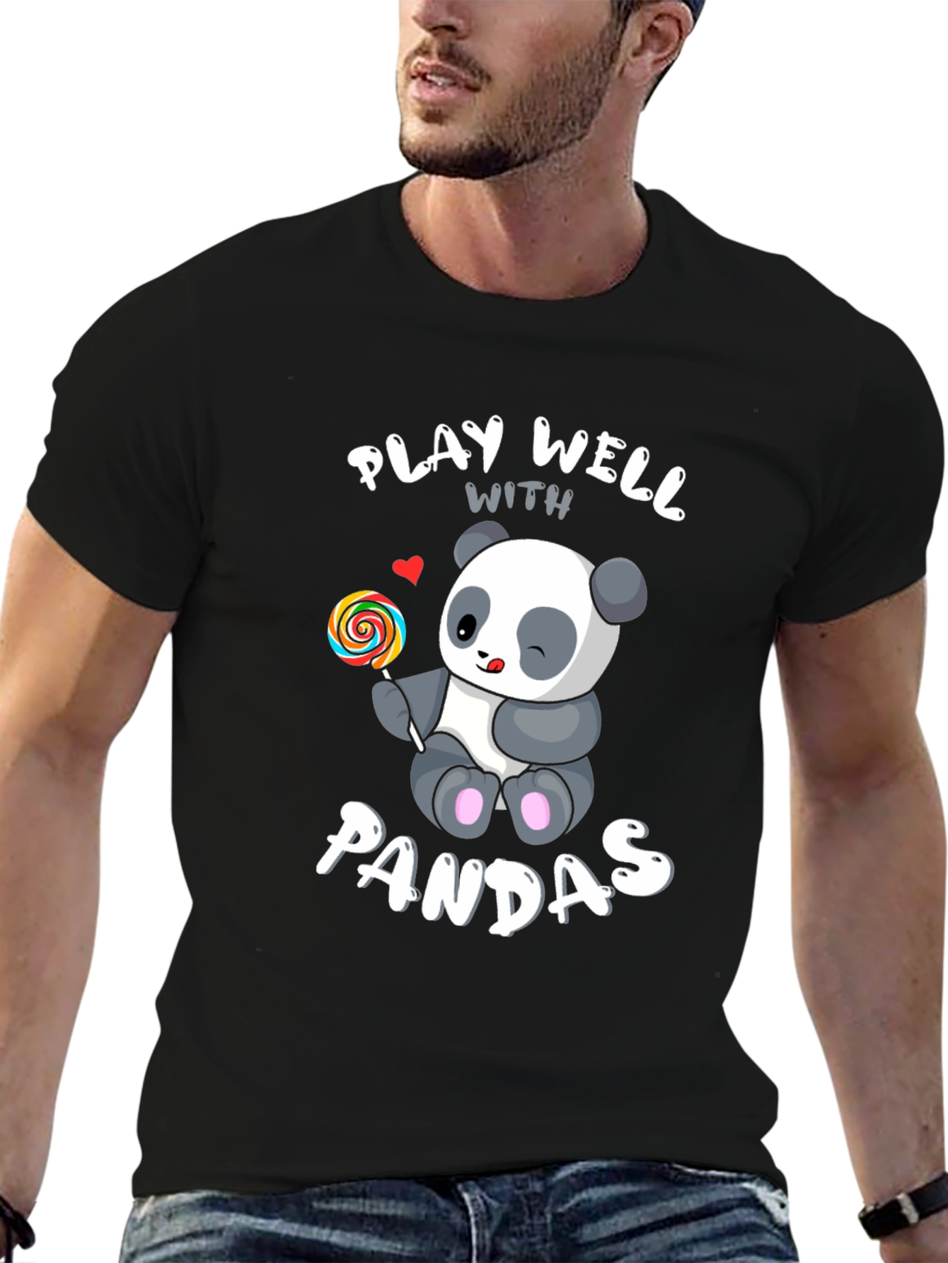 Play Well with Pandas Graphic Tee
