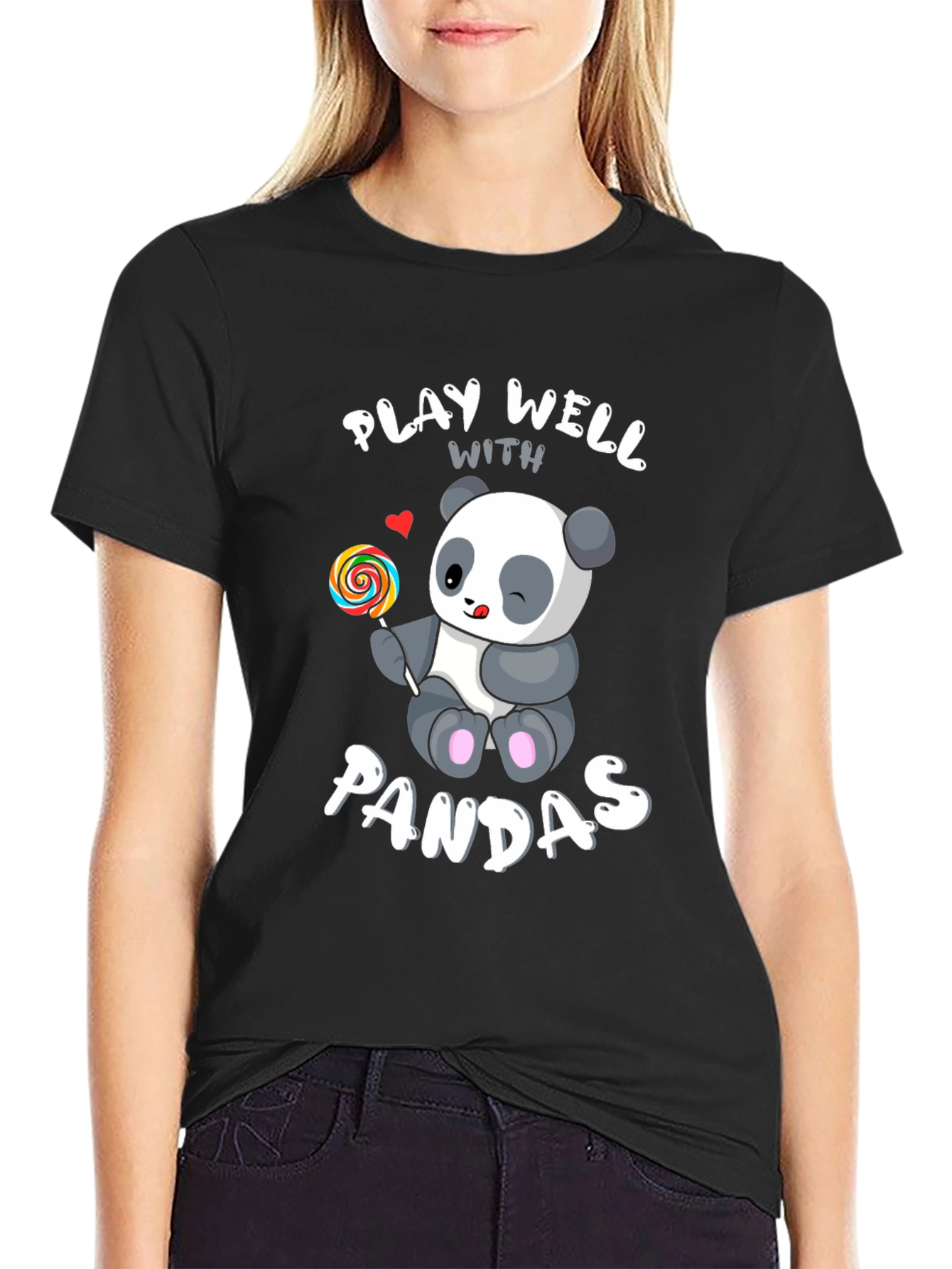 Play Well with Pandas Graphic Tee