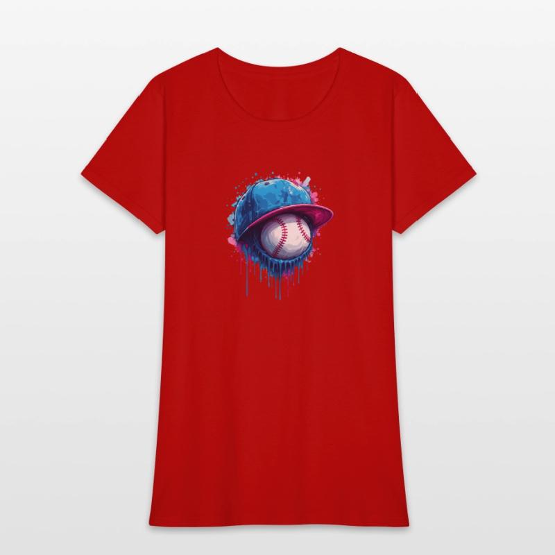 Urban Baseball Drip – Street Style Sports Art