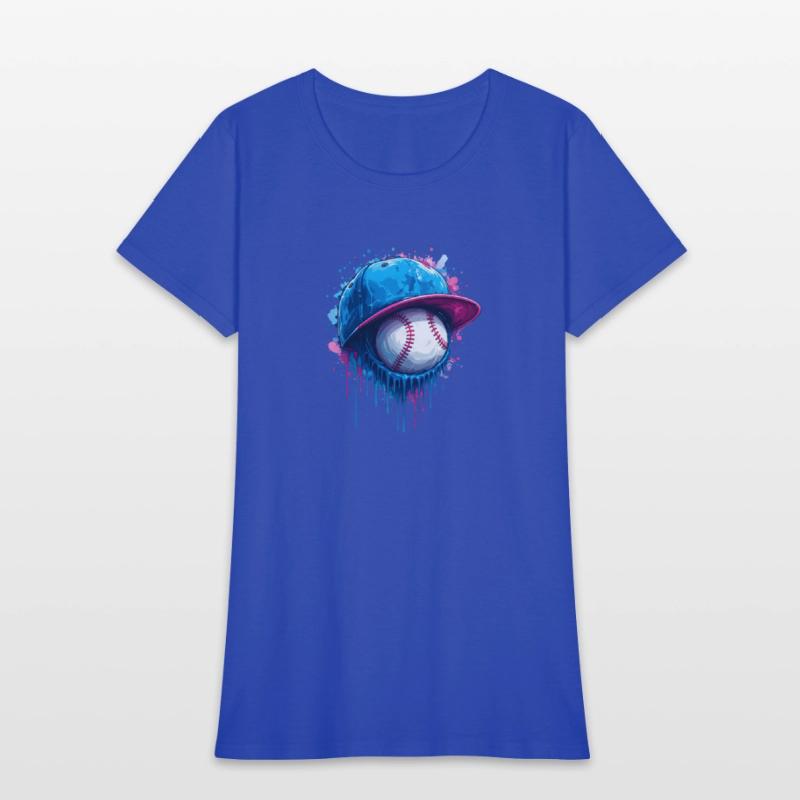 Urban Baseball Drip – Street Style Sports Art