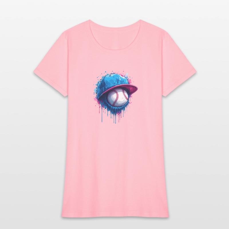 Urban Baseball Drip – Street Style Sports Art