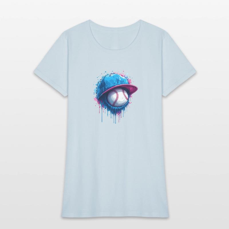 Urban Baseball Drip – Street Style Sports Art