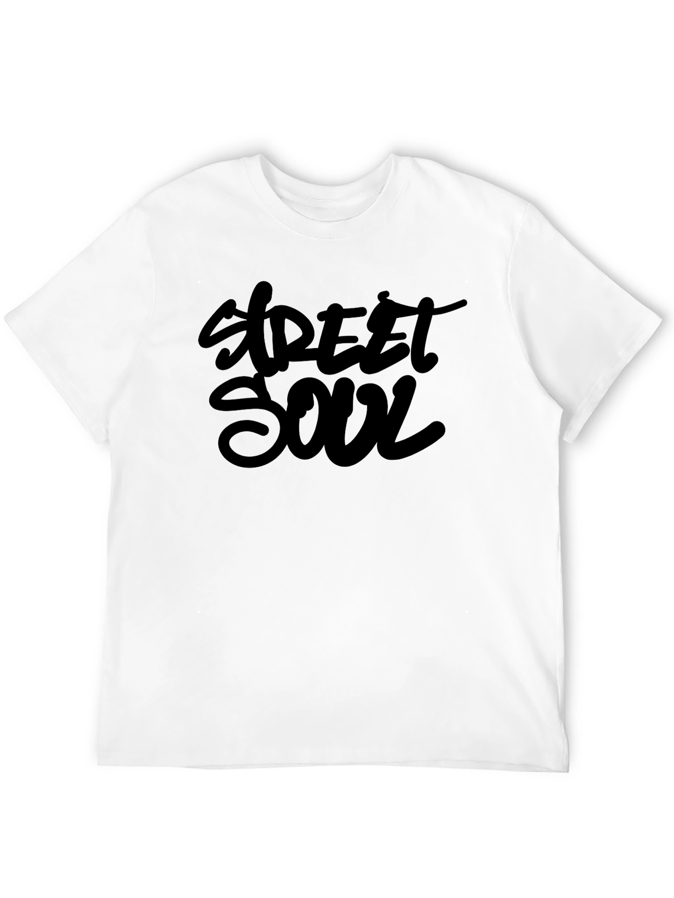 Street Soul Black Graphic T-Shirt