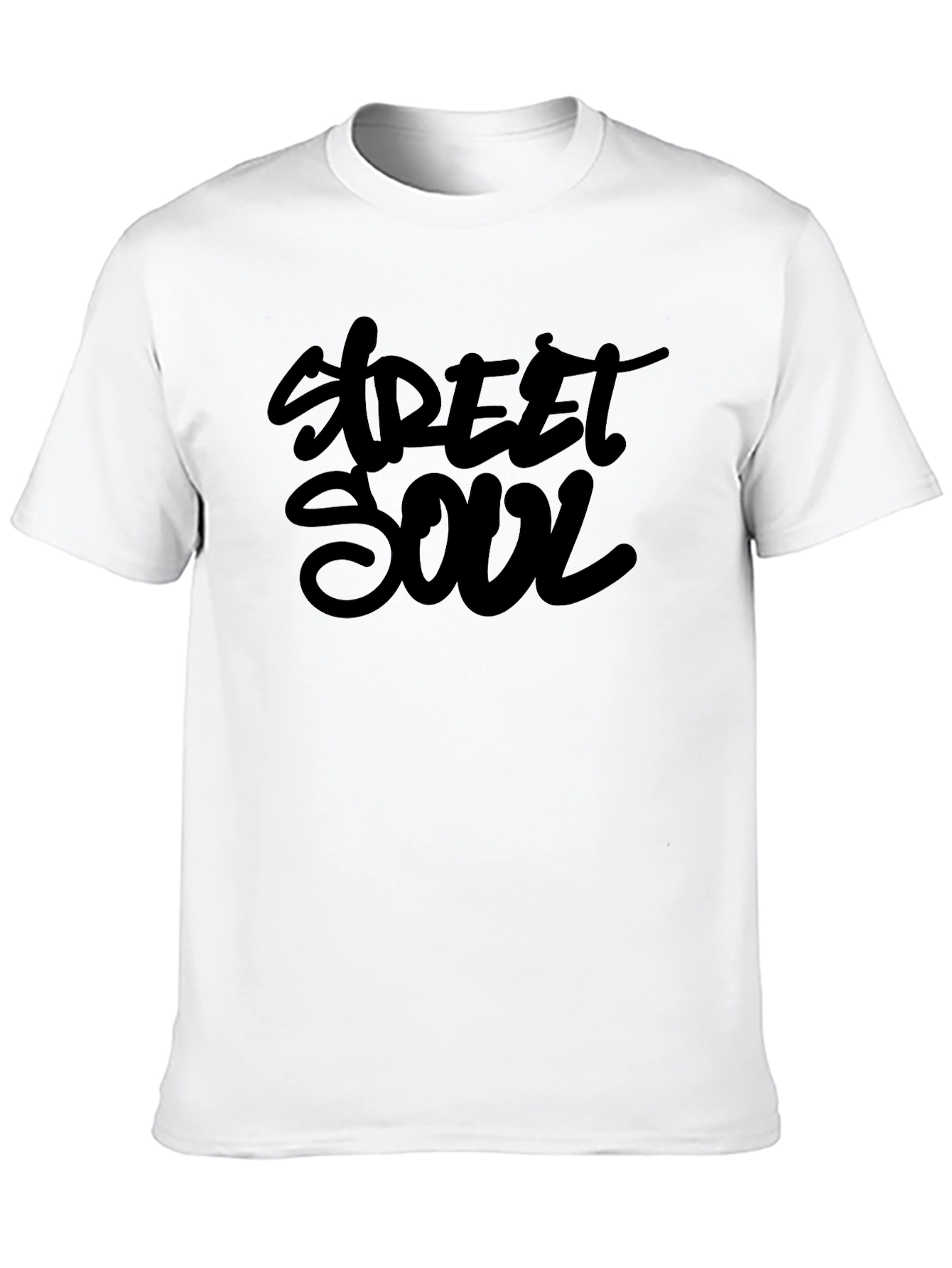 Street Soul Black Graphic T-Shirt