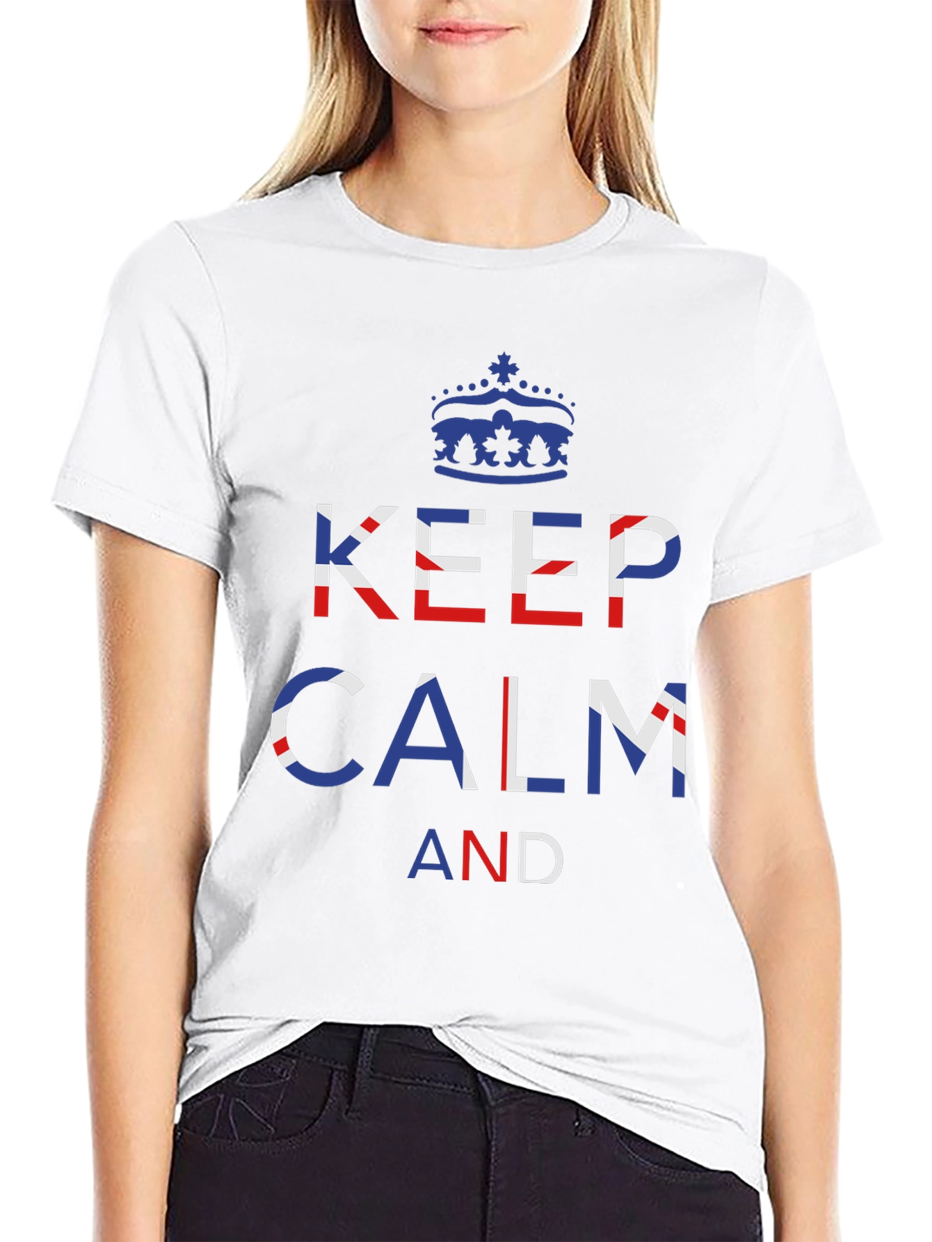 Keep Calm Union Jack T-Shirt