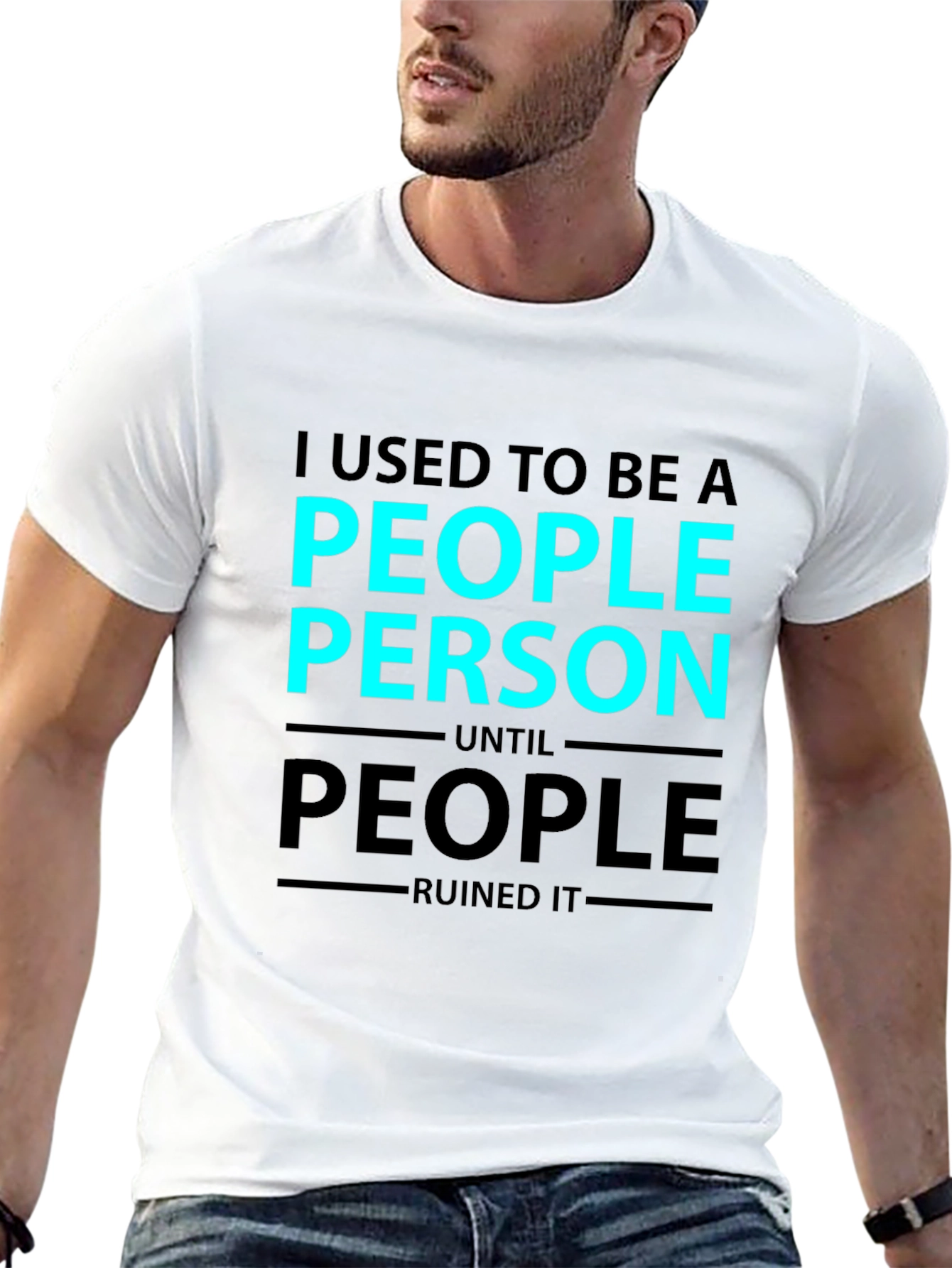 I Used To Be a People Person Graphic T-Shirt