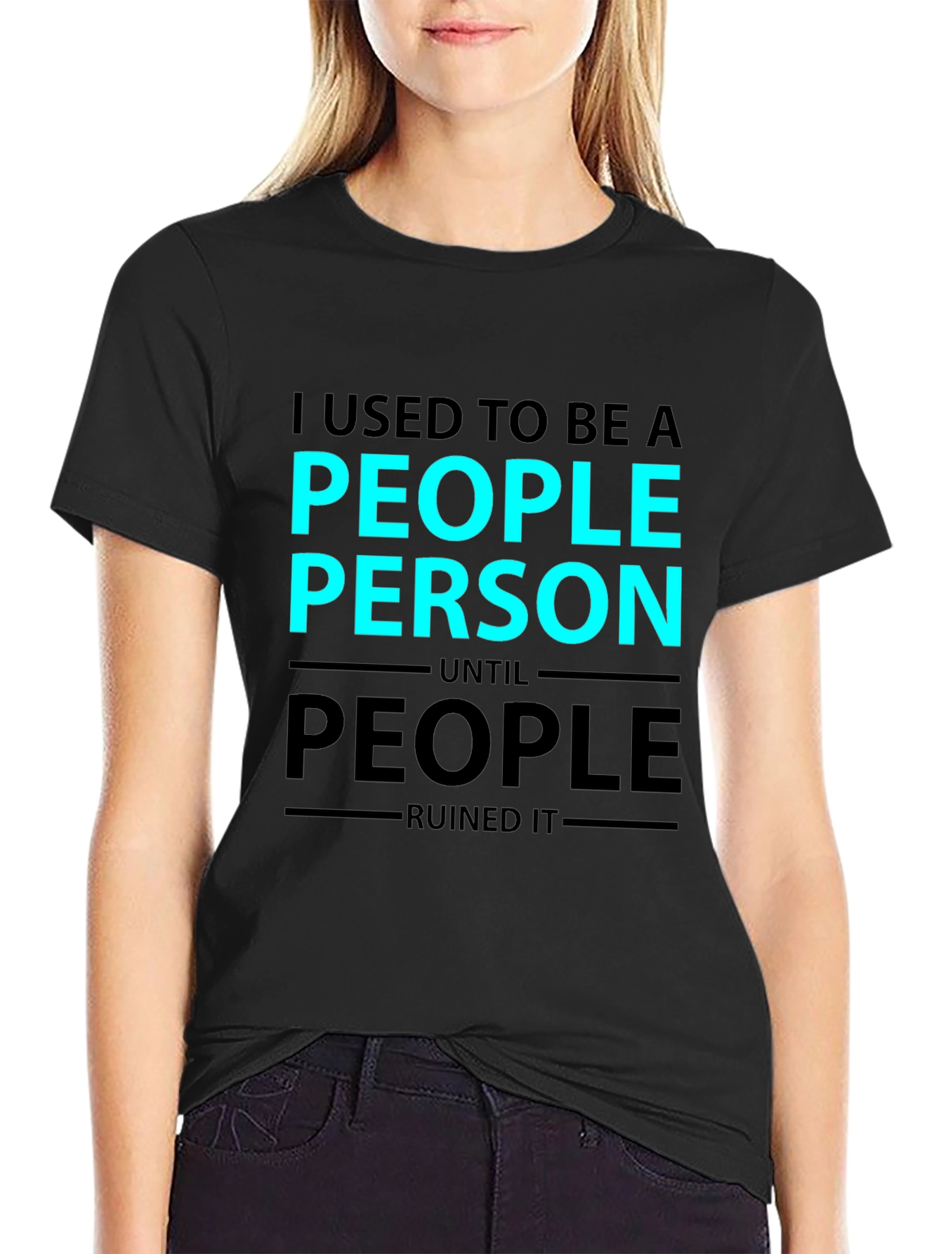 I Used To Be a People Person Graphic T-Shirt