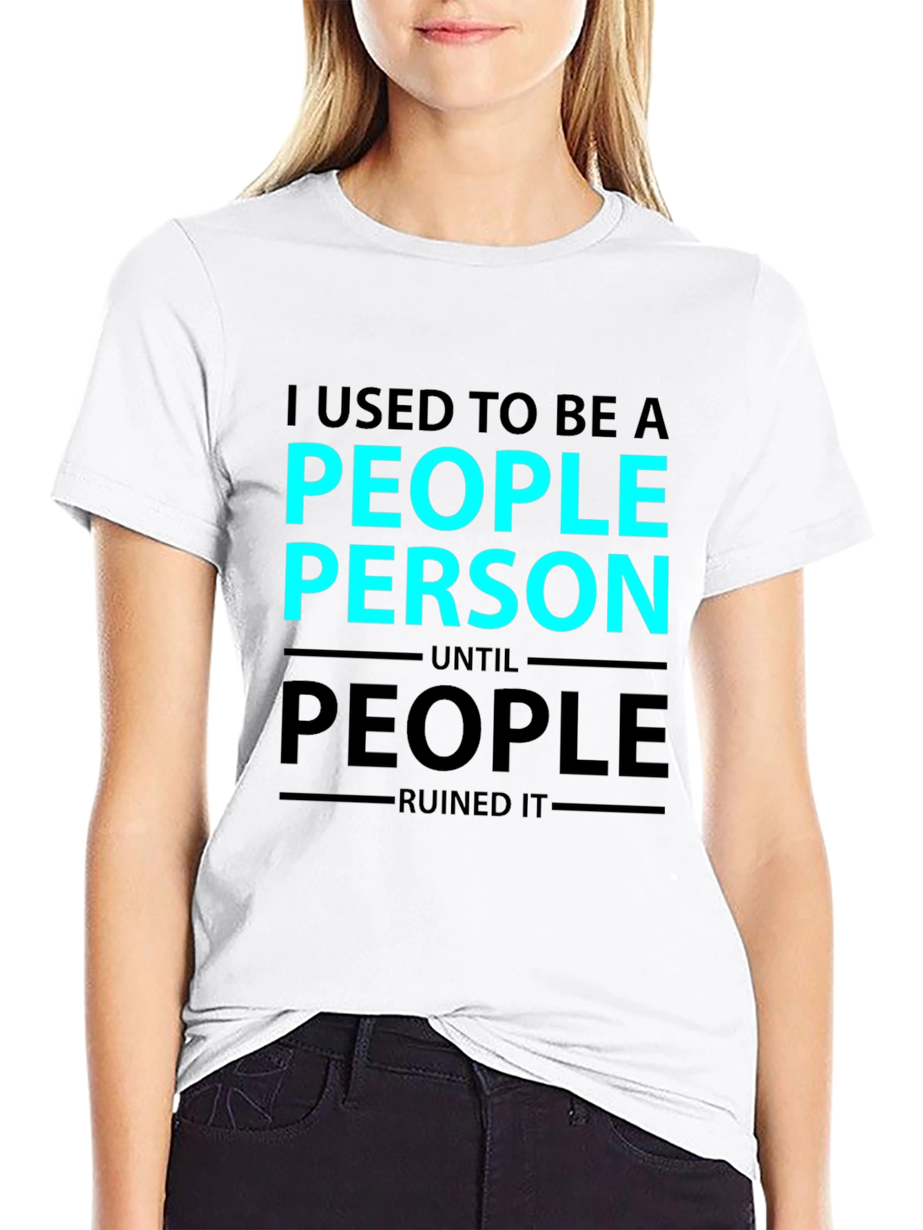 I Used To Be a People Person Graphic T-Shirt