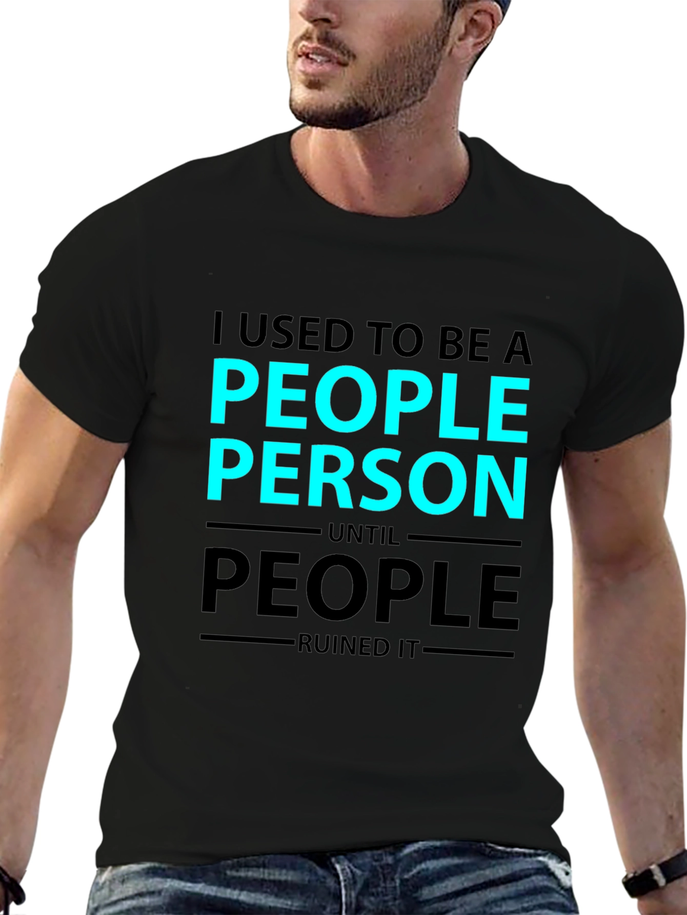 I Used To Be a People Person Graphic T-Shirt