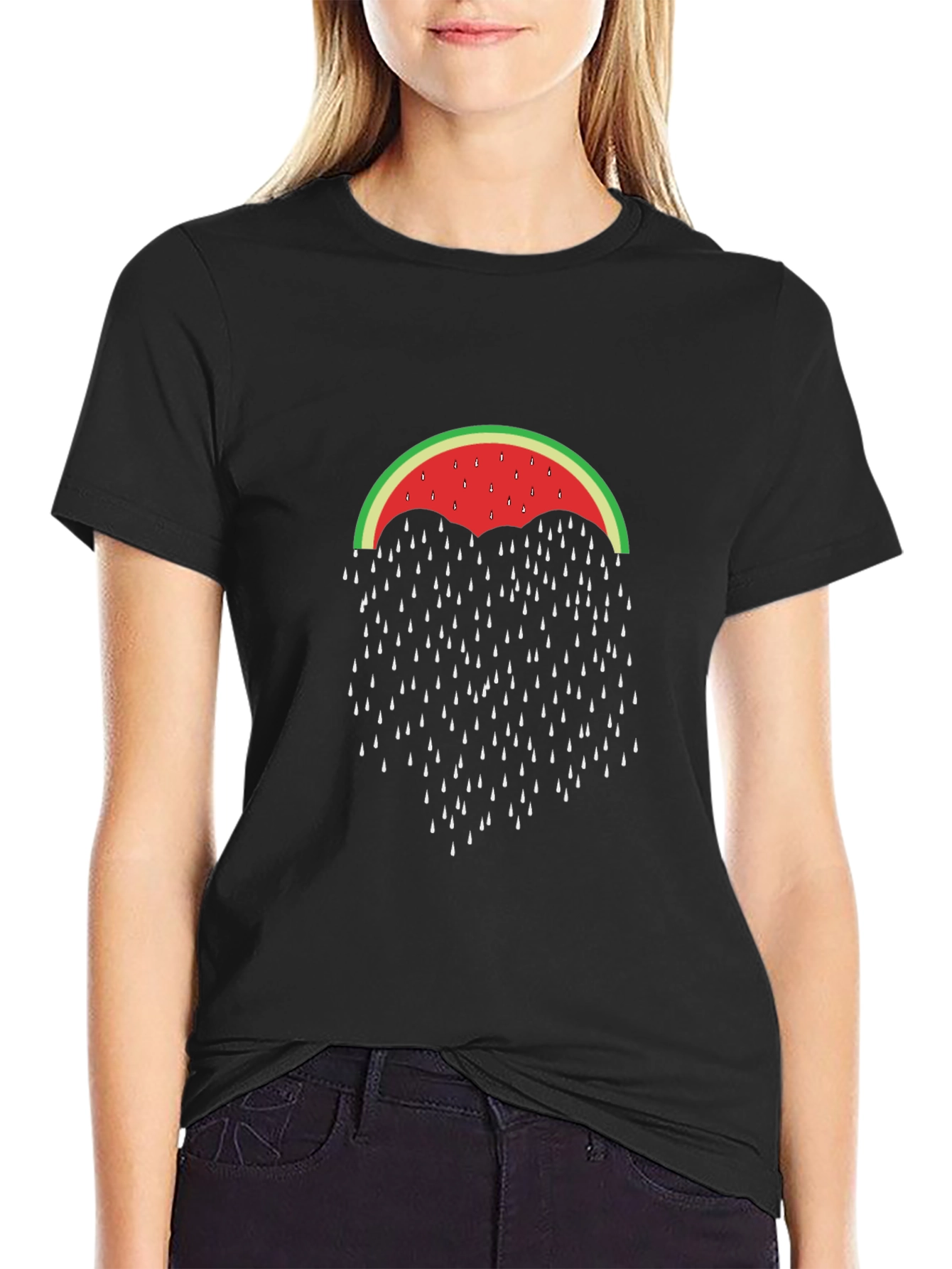 Watermelon Umbrella Graphic Tee
