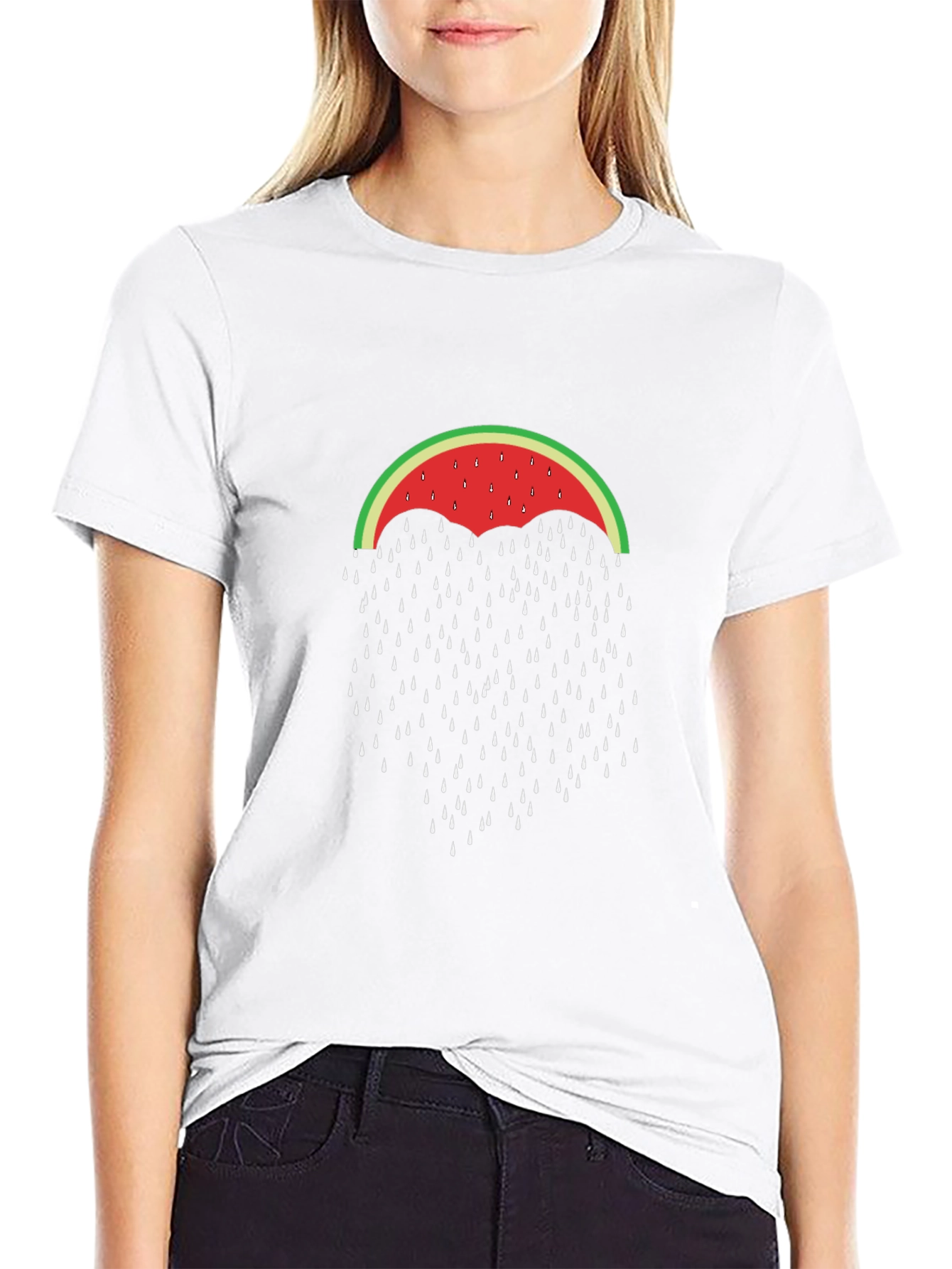 Watermelon Umbrella Graphic Tee