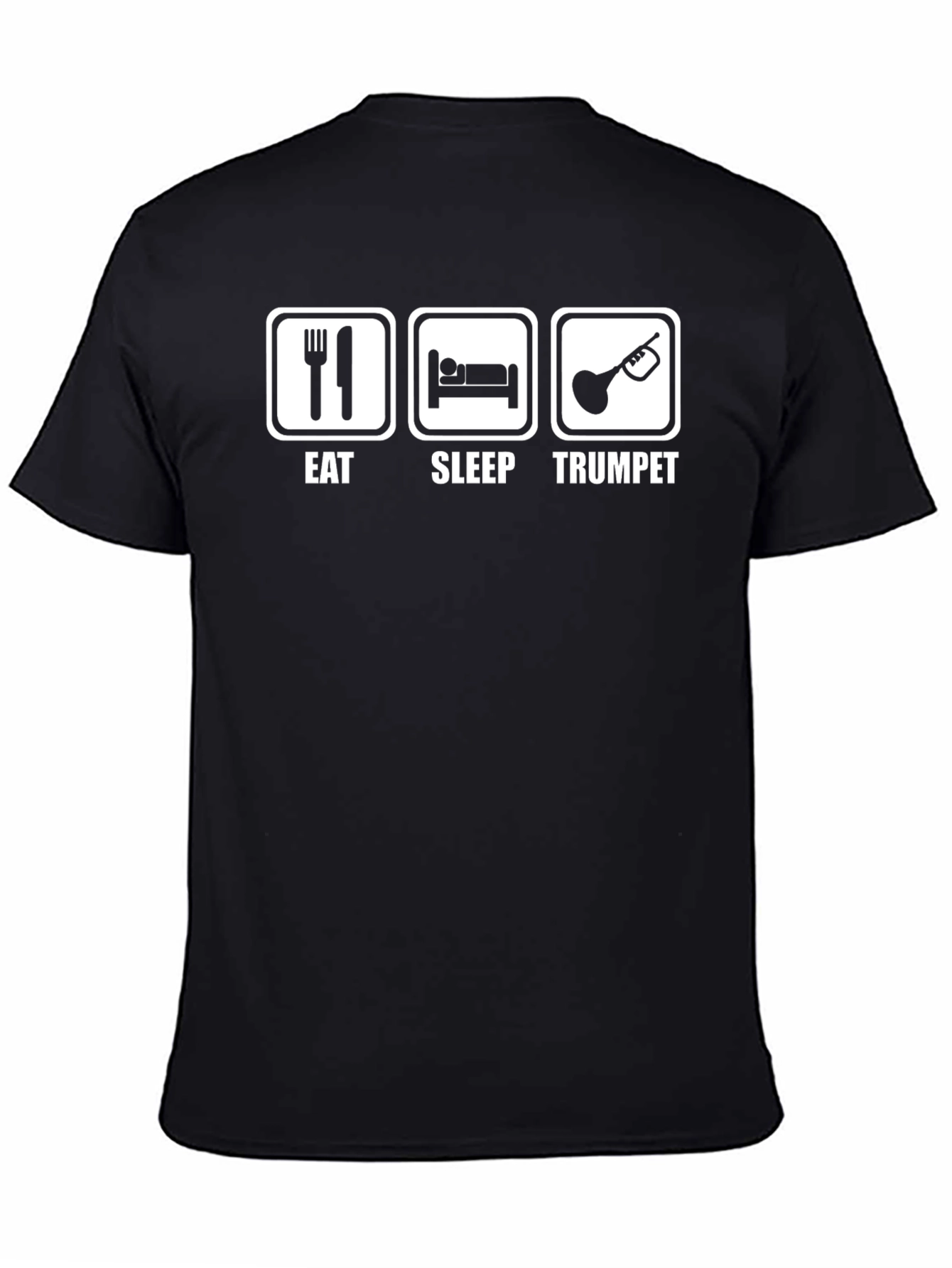 Eat Sleep Trumpet T-Shirt | Musician Gift