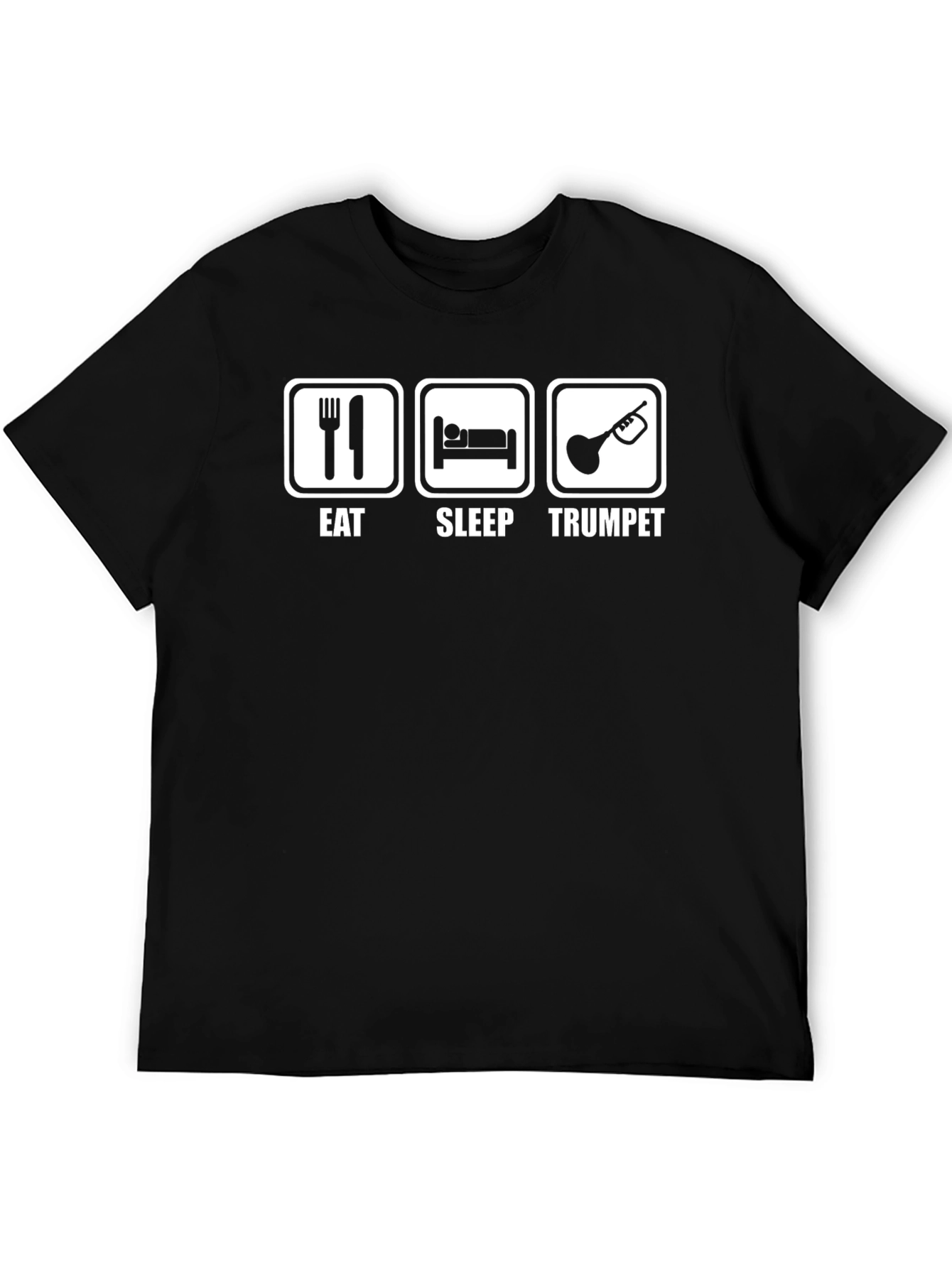 Eat Sleep Trumpet T-Shirt | Musician Gift