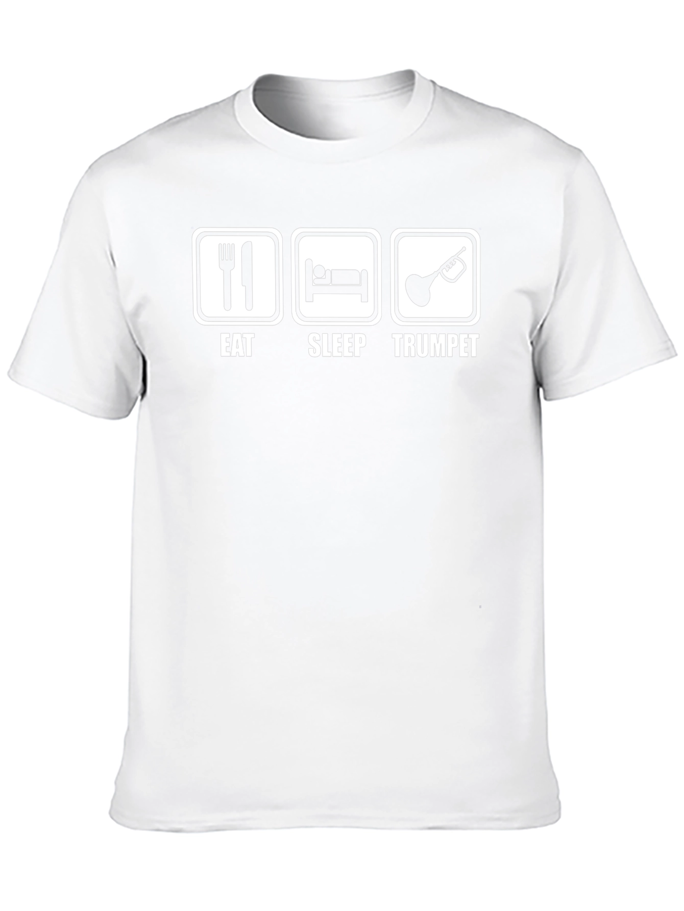 Eat Sleep Trumpet T-Shirt | Musician Gift