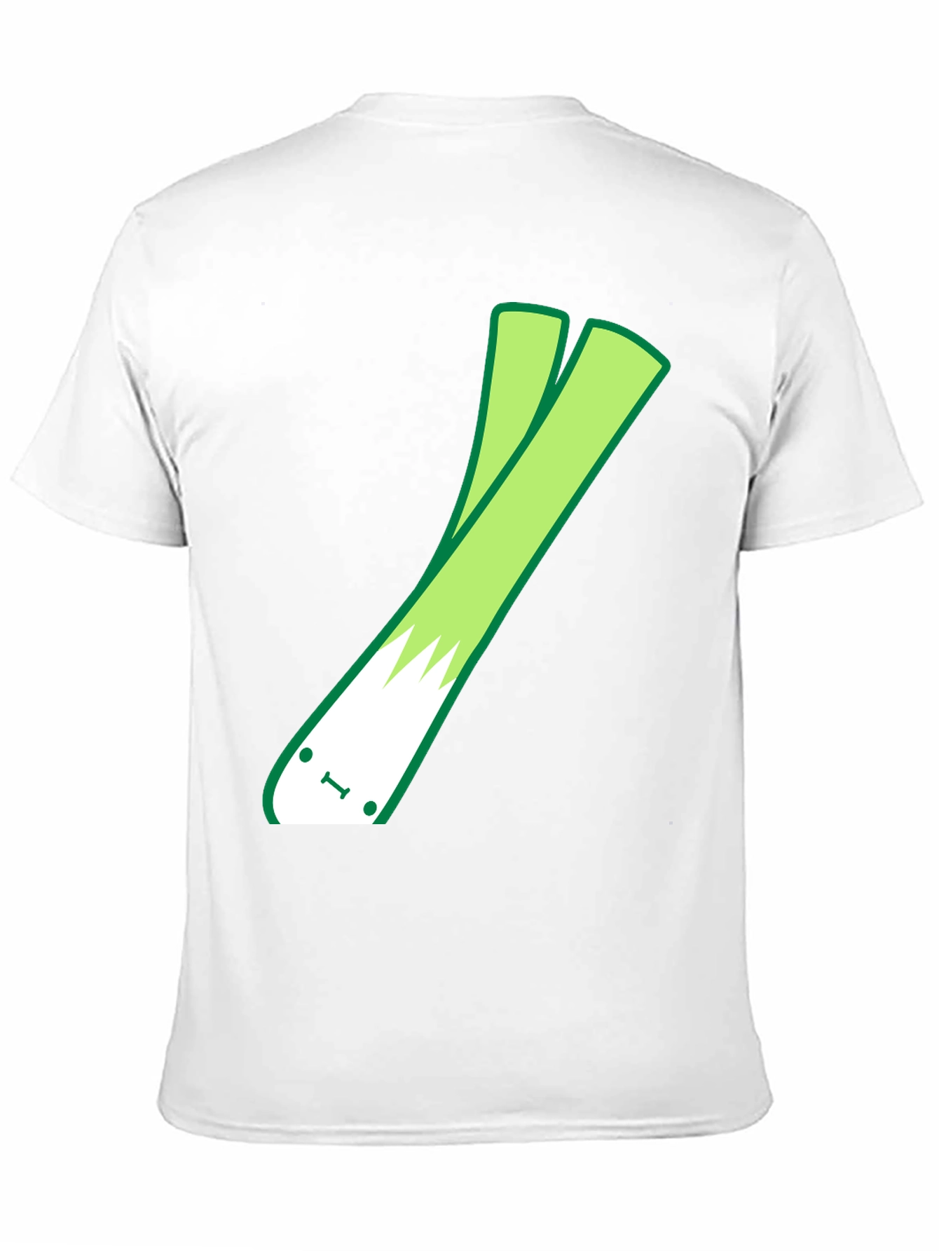 Funny Leek Graphic T-Shirt - Unisex Cotton Tee