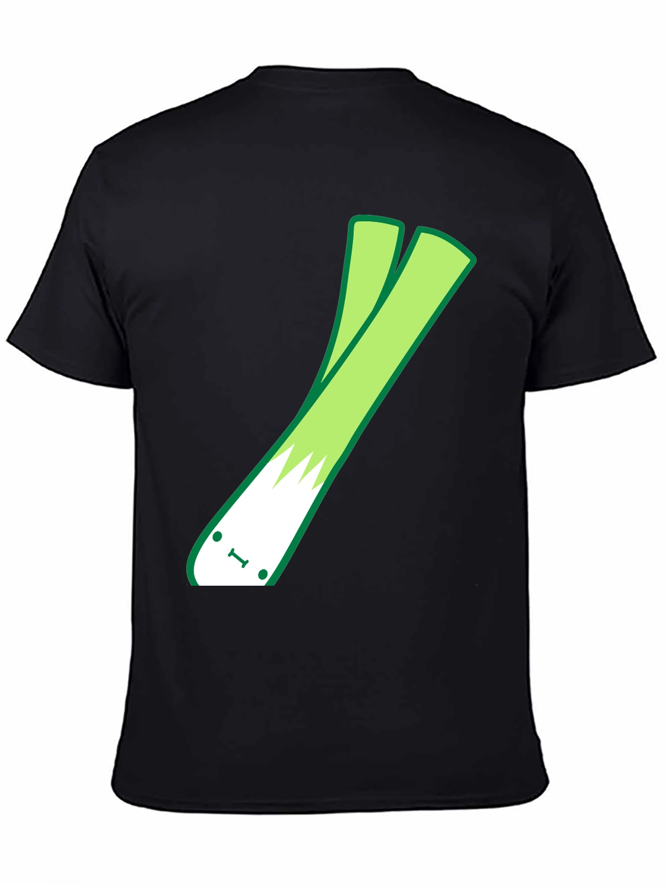 Funny Leek Graphic T-Shirt - Unisex Cotton Tee