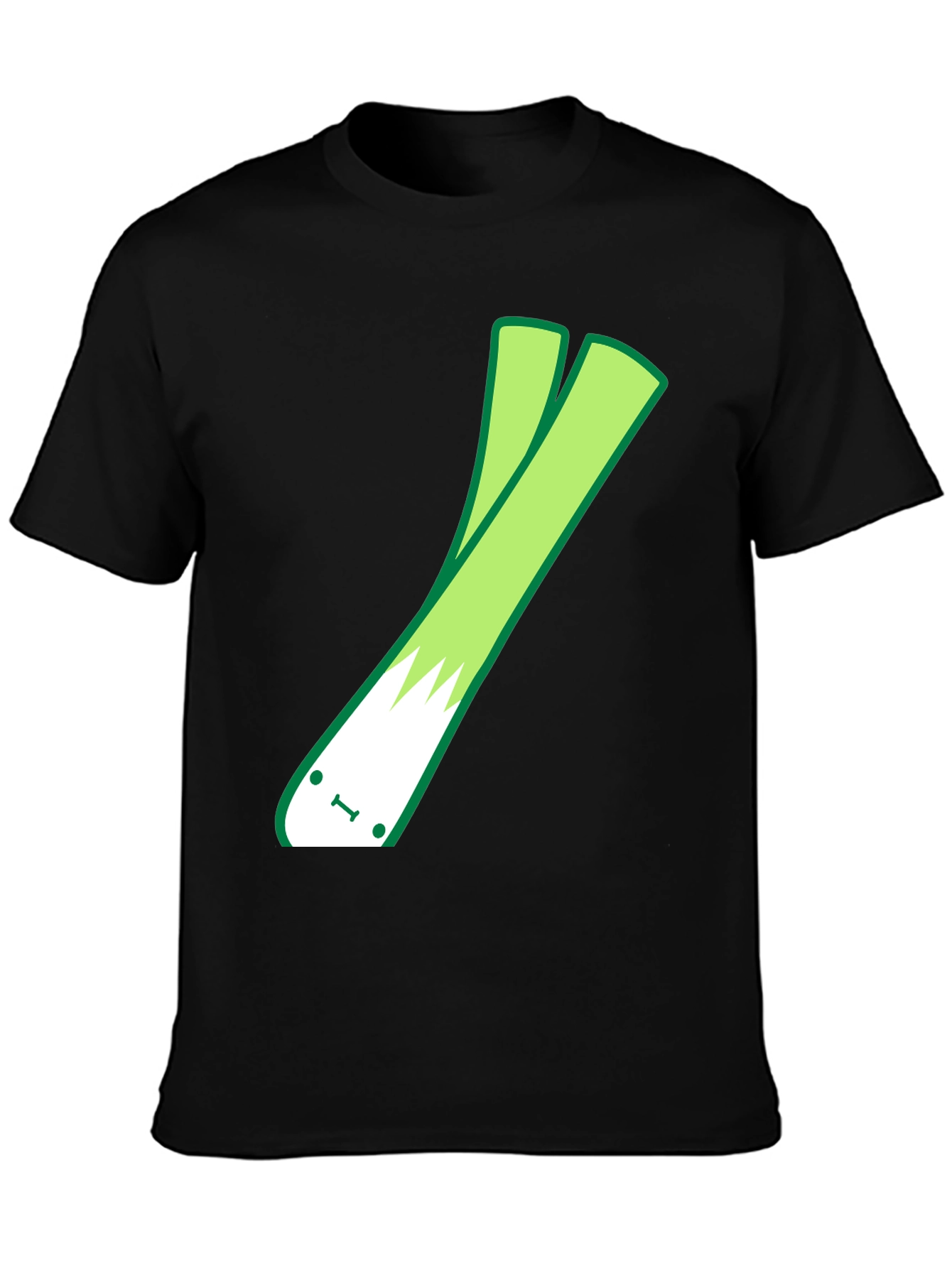 Funny Leek Graphic T-Shirt - Unisex Cotton Tee