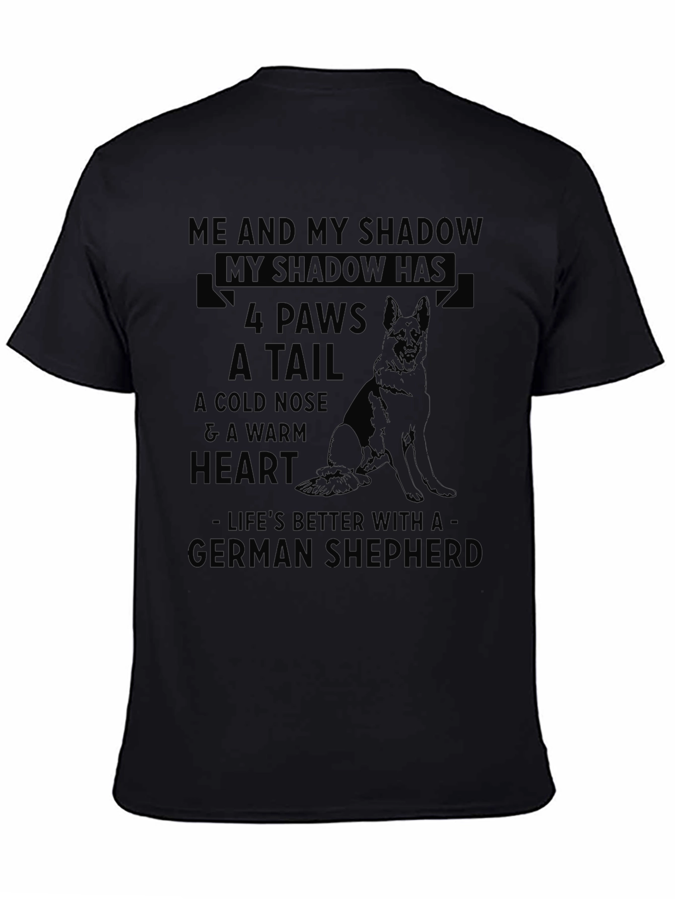 German Shepherd Shadow T-Shirt