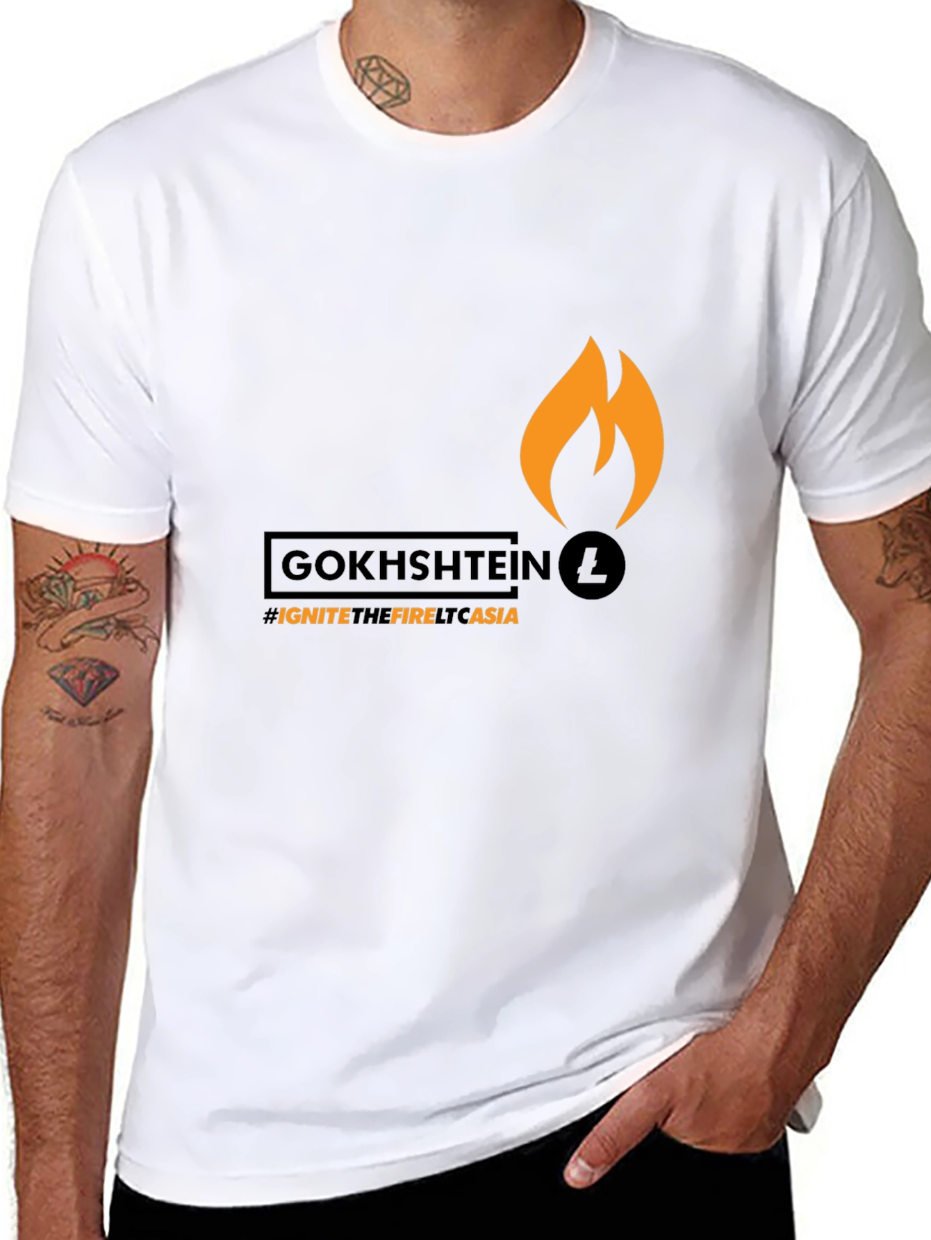 GOKHSTEIN Ignite Fire Tee - Black