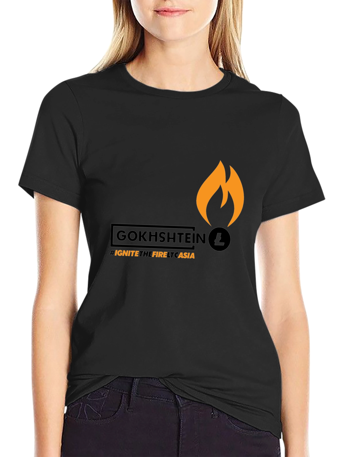 GOKHSTEIN Ignite Fire Tee - Black