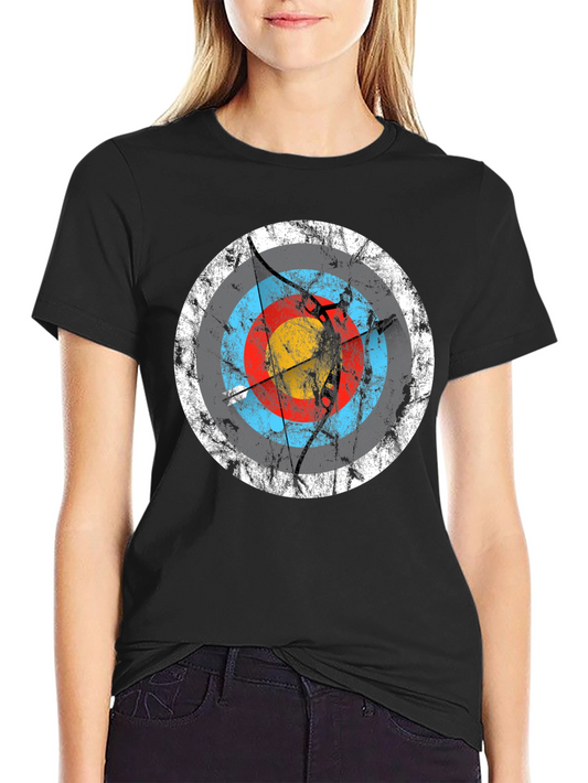 Archery Target Graphic Tee - Black