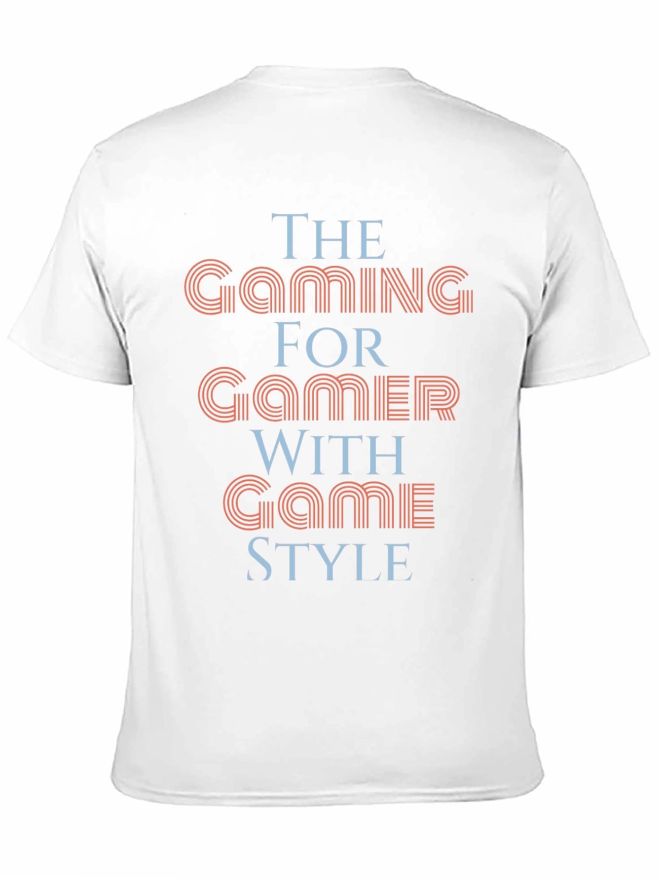 Gaming Gamer Style T-Shirt - Stylish Black Tee