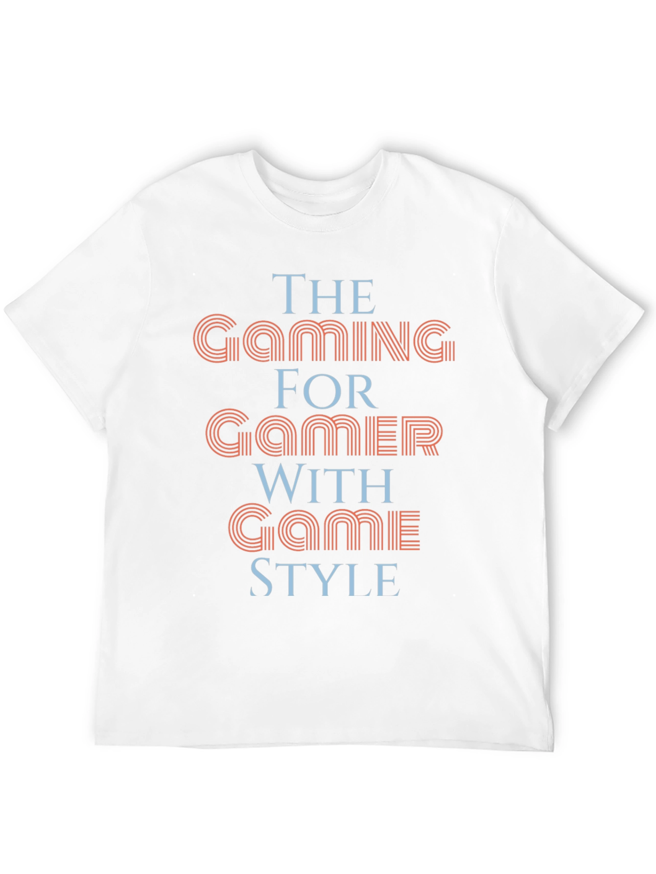 Gaming Gamer Style T-Shirt - Stylish Black Tee