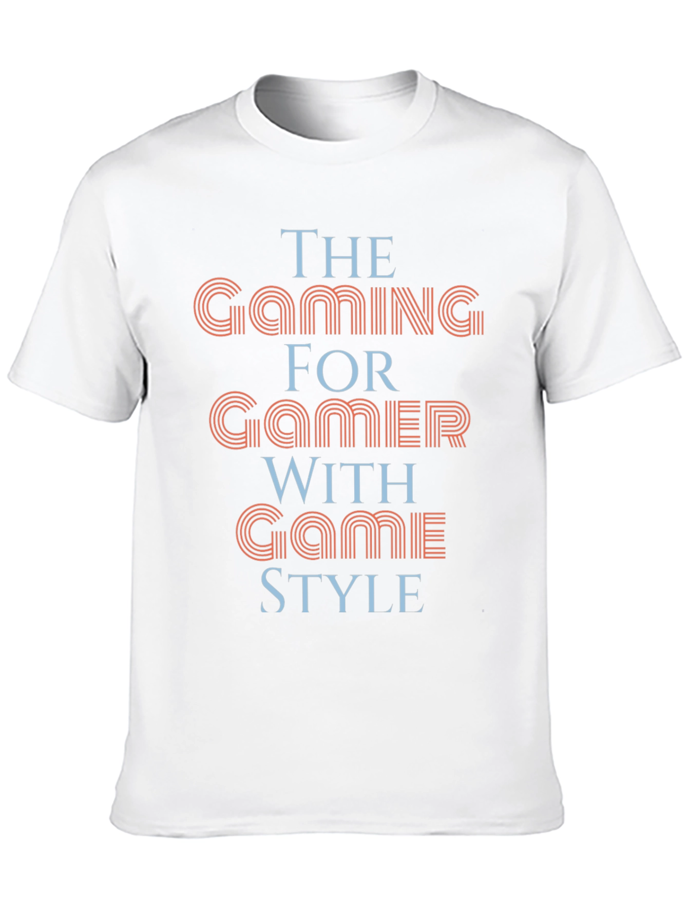 Gaming Gamer Style T-Shirt - Stylish Black Tee