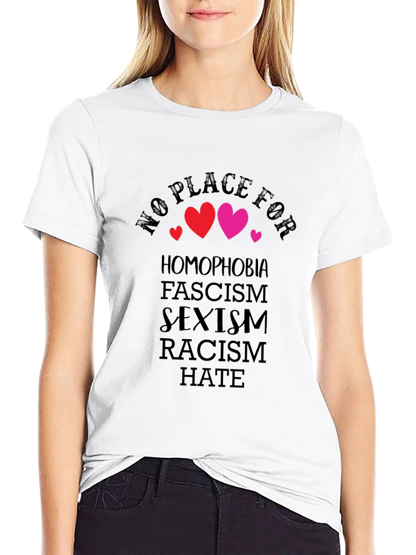 No Place For T-Shirt: Homophobia Fascism Sexism