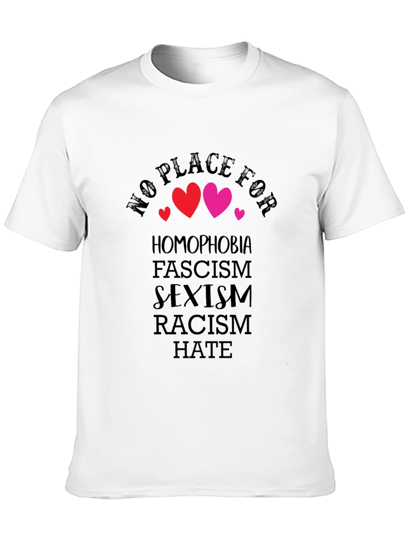 No Place For T-Shirt: Homophobia Fascism Sexism