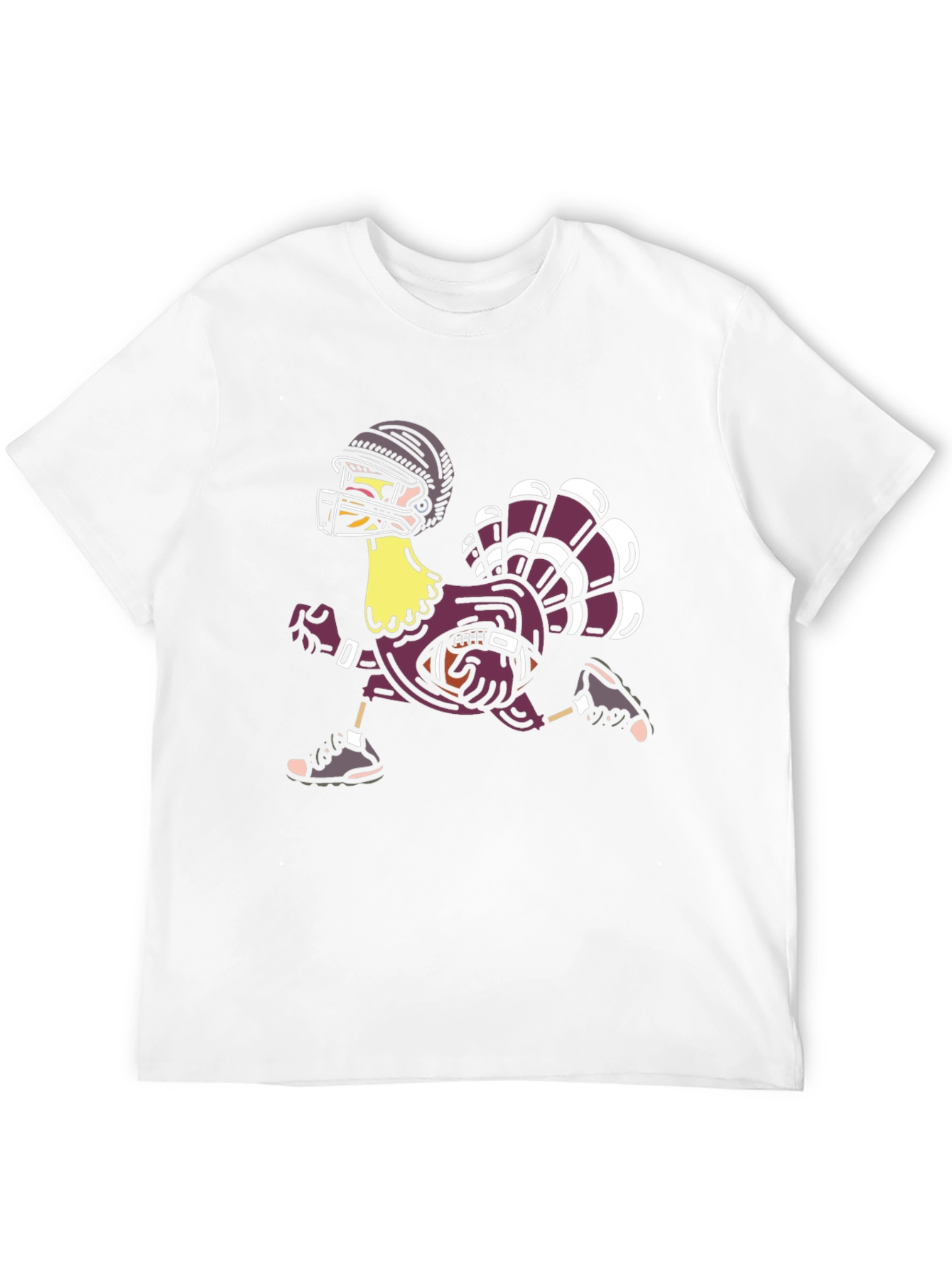 Football Turkey Thanksgiving T-Shirt