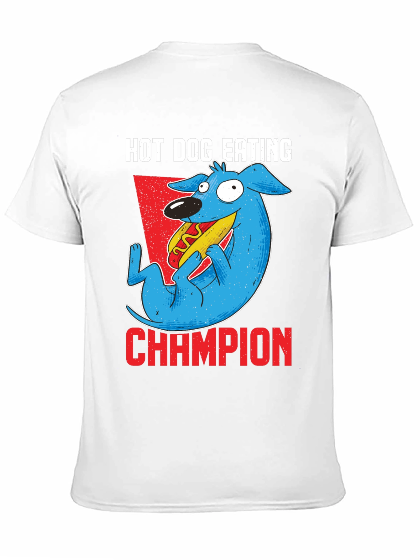 Hot Dog Eating Champion T-Shirt - Fun Graphic Tee
