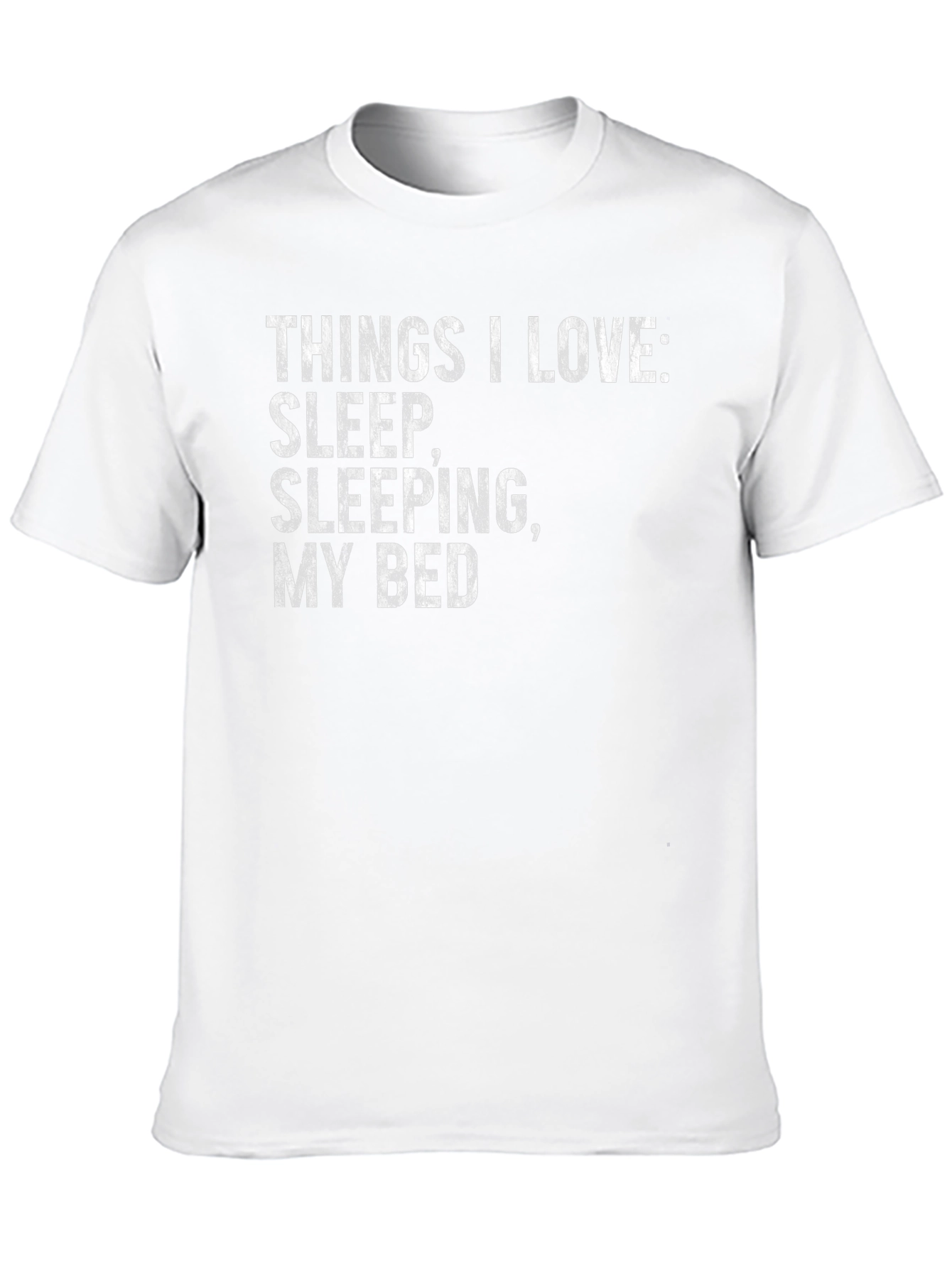 Sleep Lover Graphic Tee - Mens Black T-Shirt