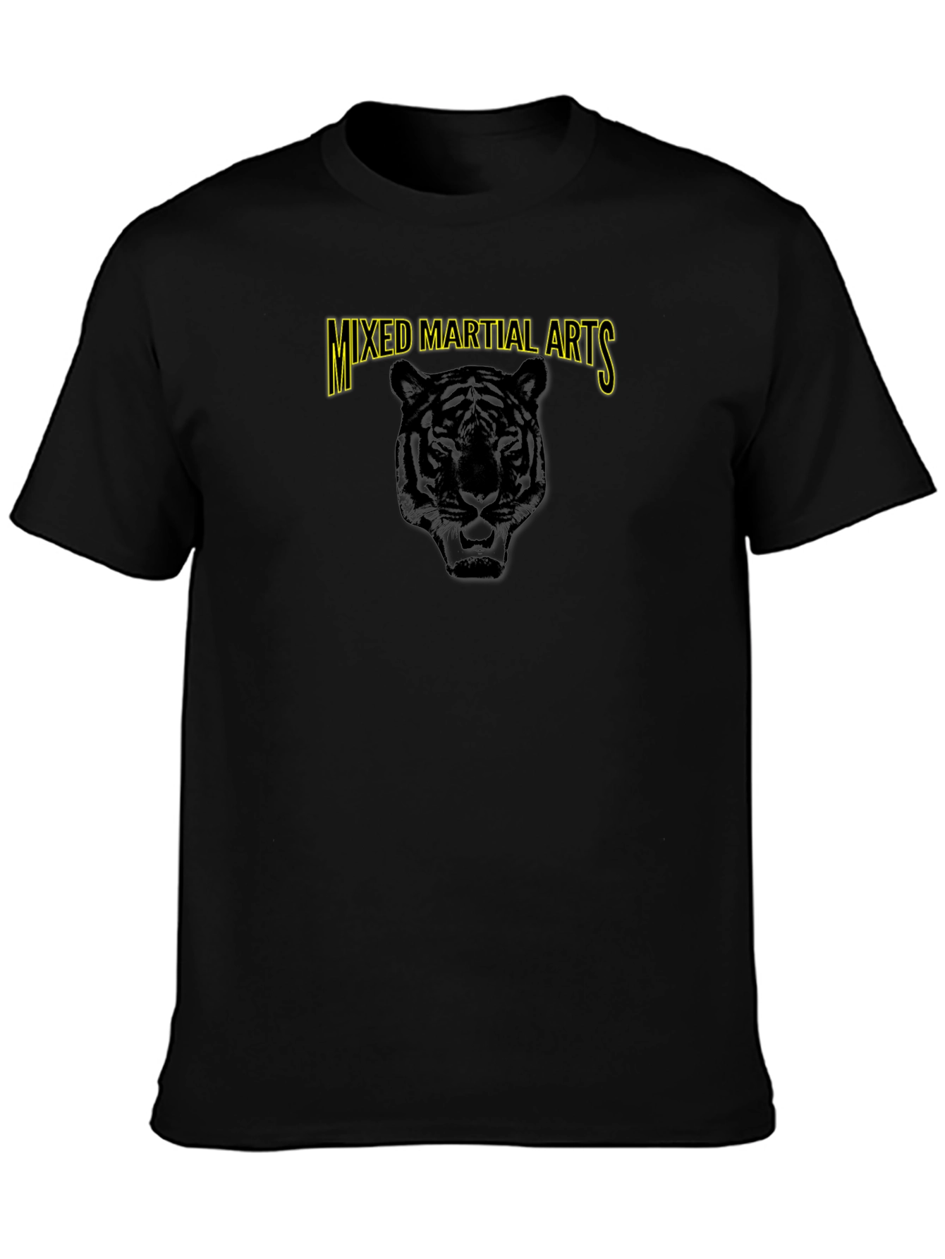 Mixed Martial Arts Tiger Graphic T-Shirt