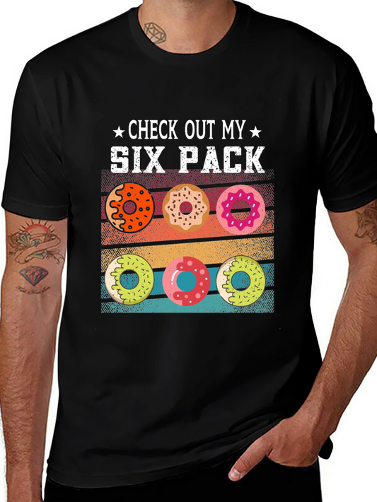 Check Out My Six Pack Donuts Graphic T-Shirt