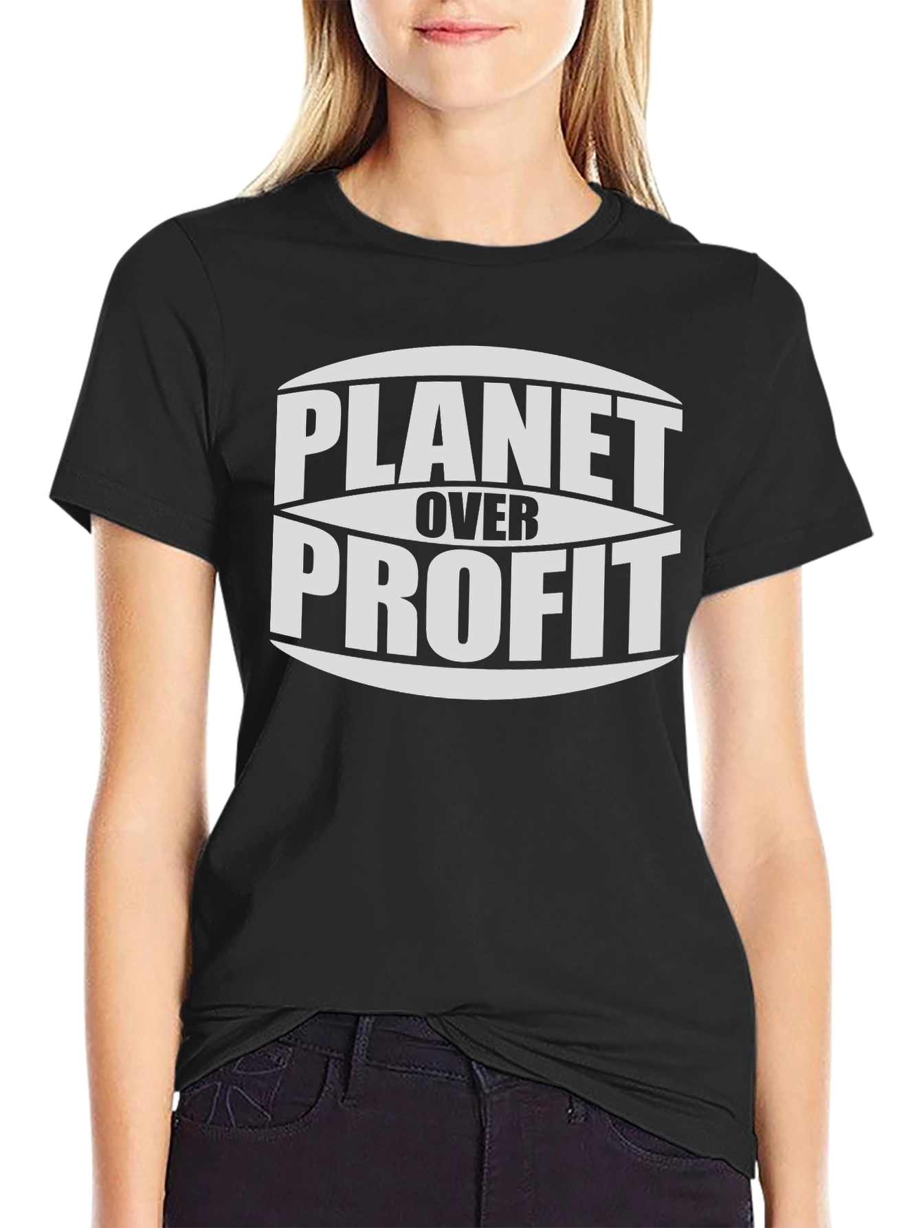 Planet Over Profit Graphic Tee