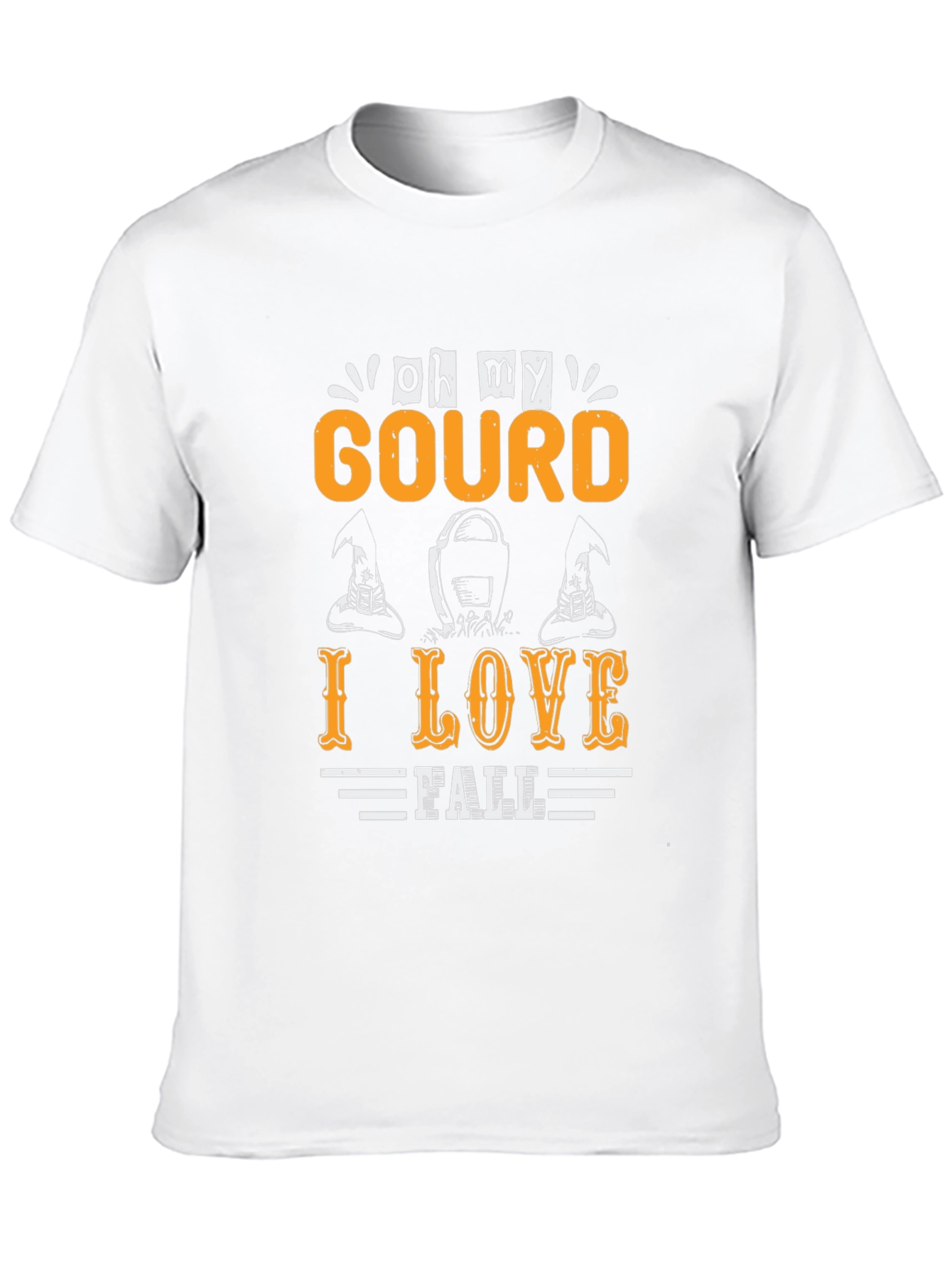 Oh My Gourd I Love Fall Graphic T-Shirt