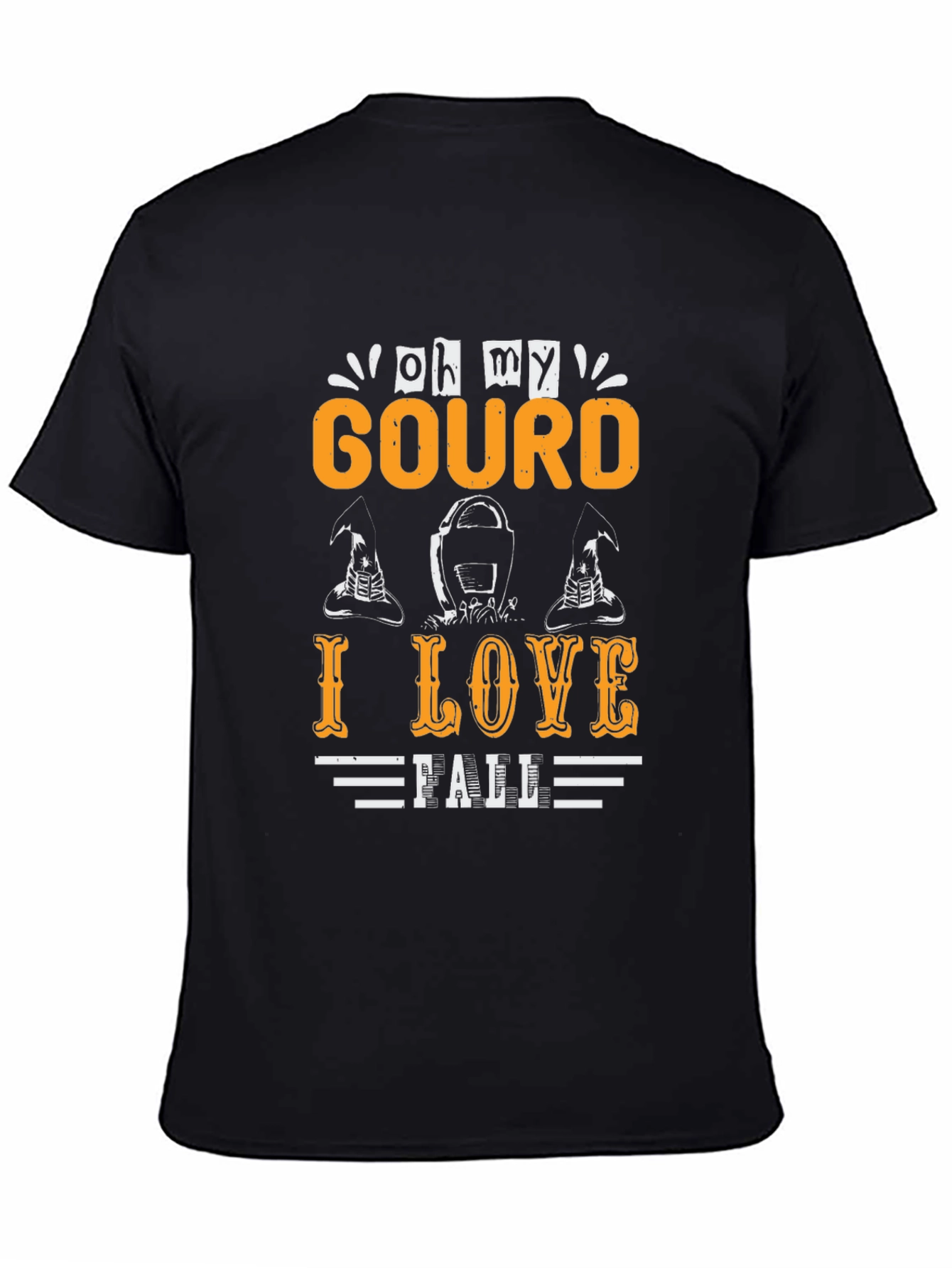 Oh My Gourd I Love Fall Graphic T-Shirt