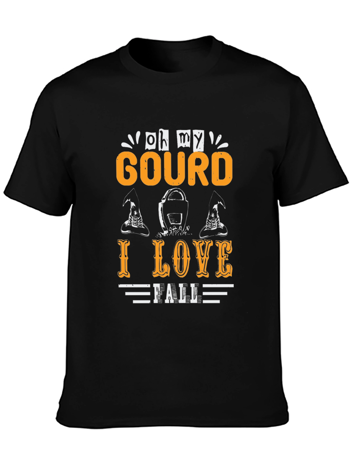 Oh My Gourd I Love Fall Graphic T-Shirt