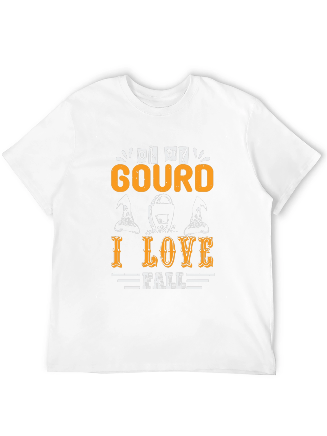 Oh My Gourd I Love Fall Graphic T-Shirt