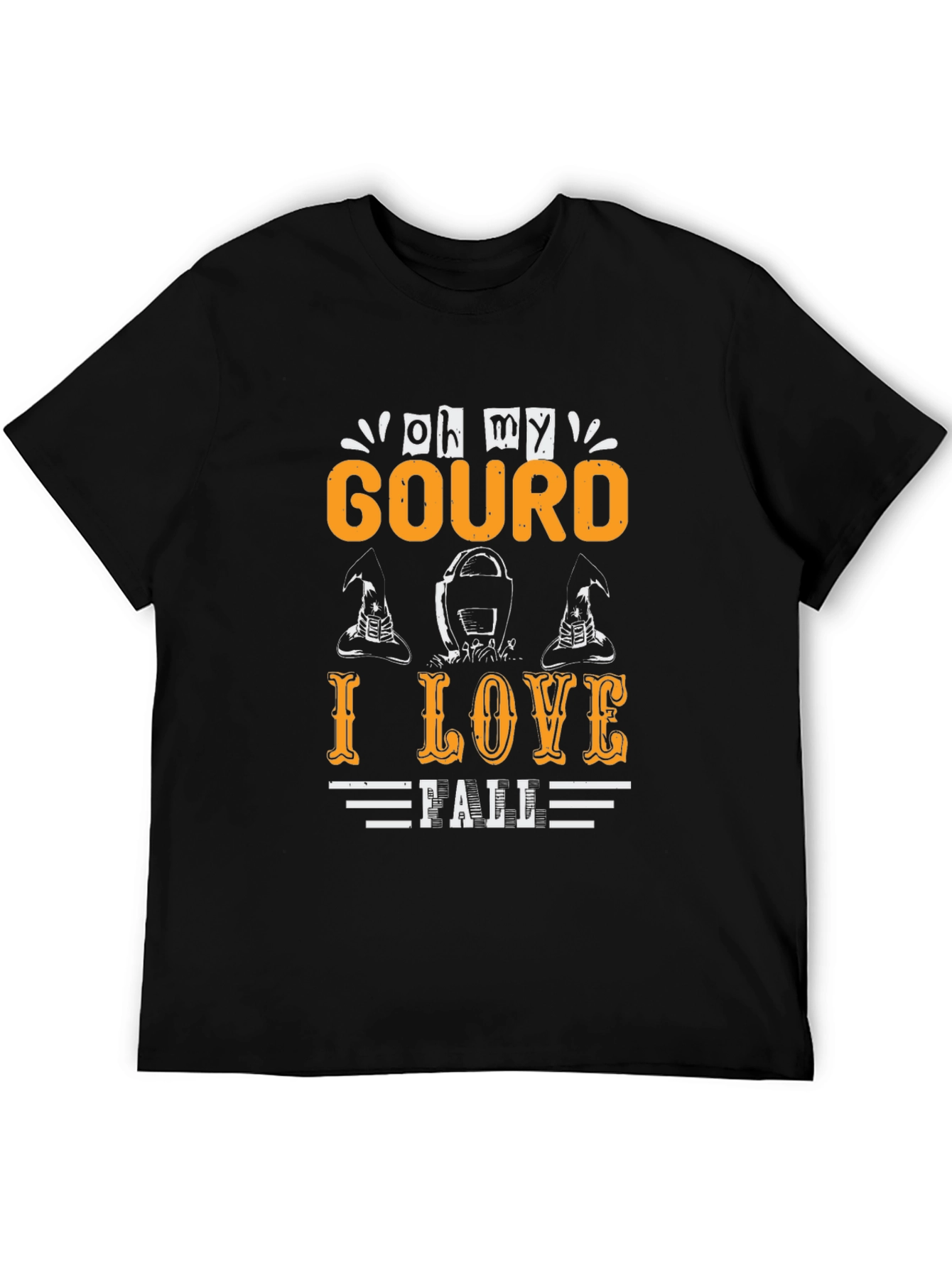 Oh My Gourd I Love Fall Graphic T-Shirt