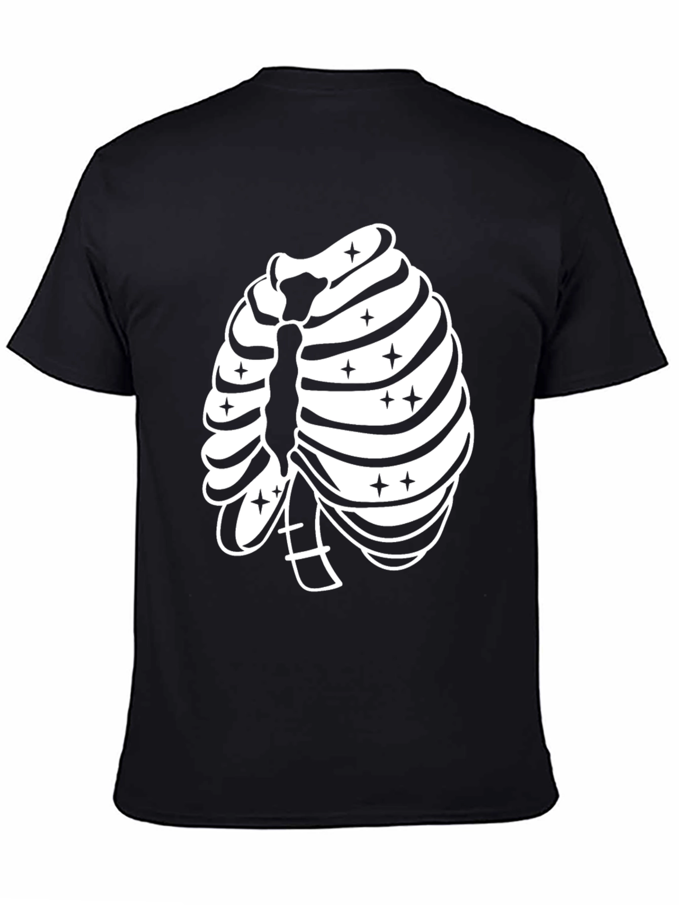 Ribcage Graphic Tee - Spooky Season Ready