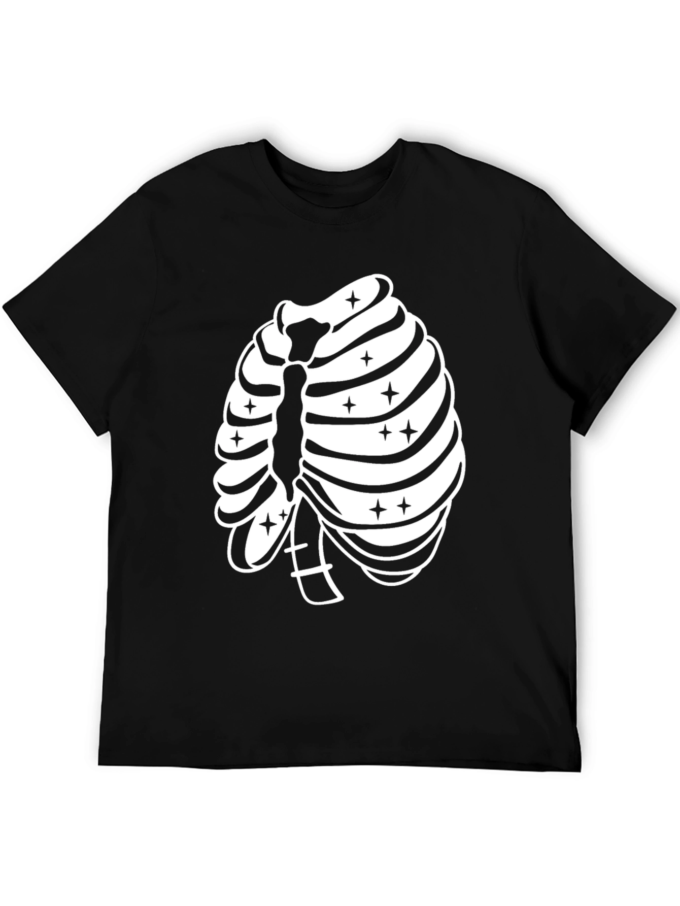 Ribcage Graphic Tee - Spooky Season Ready