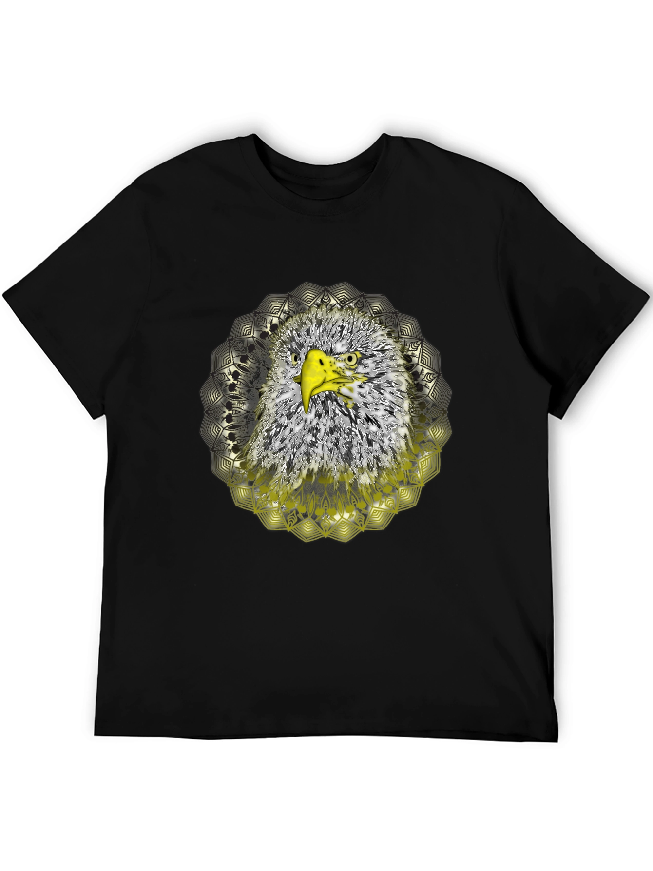 Eagle Graphic Tee - Mens Black T-Shirt