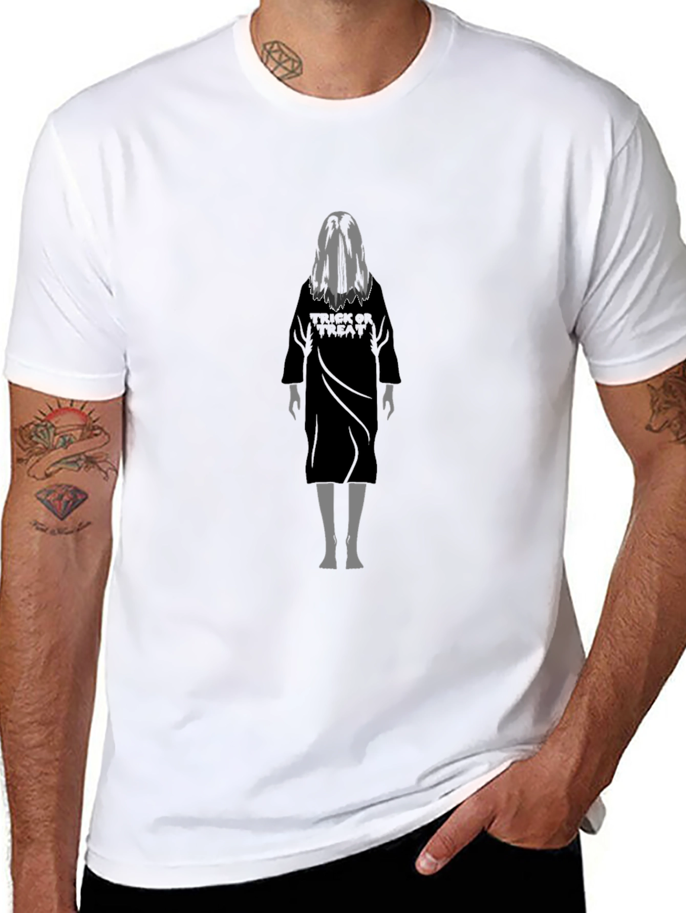 Spooky Season Tee: Trick or Treat Ghost Shirt