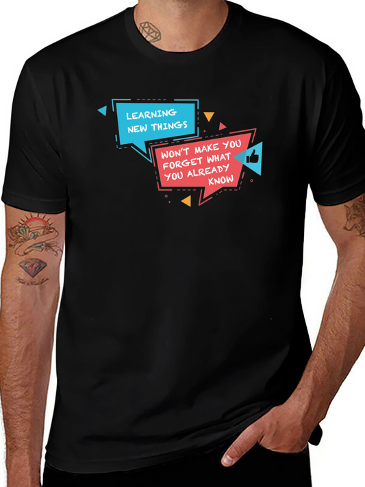 Learning New Things Graphic Tee