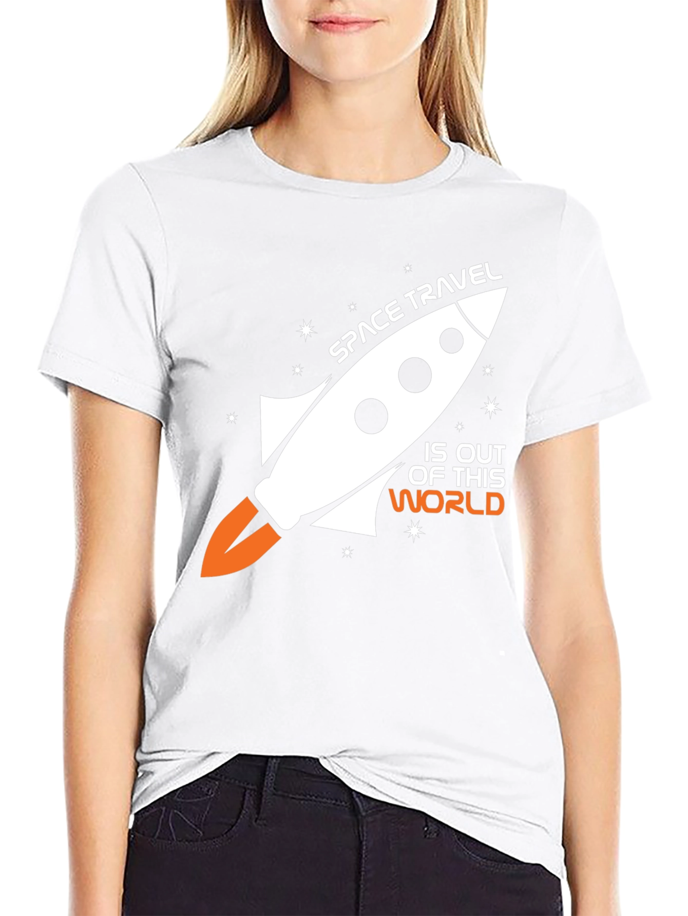 Space Travel Out of This World Graphic T-Shirt