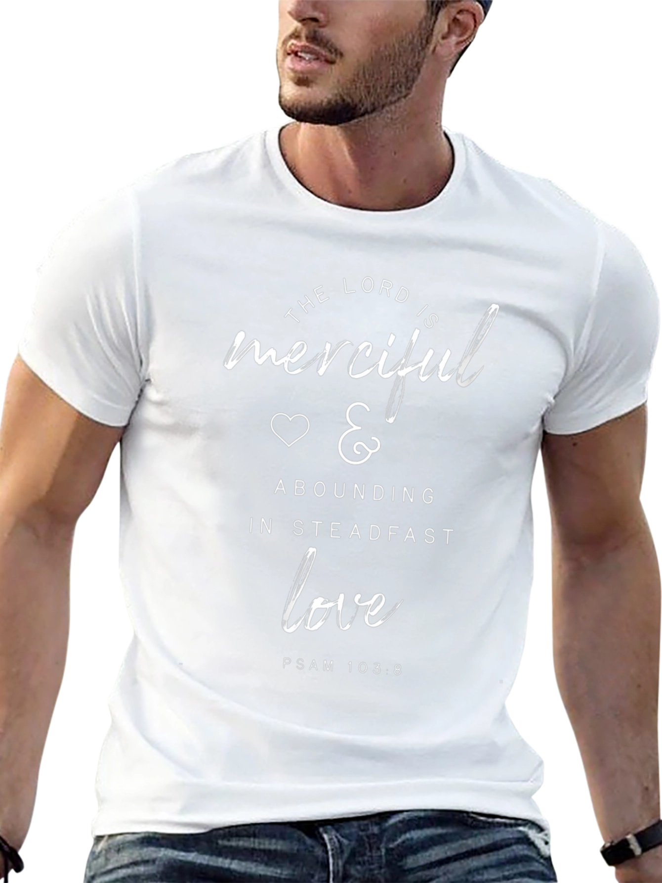 Merciful Love Graphic Tee - Religious T-Shirt